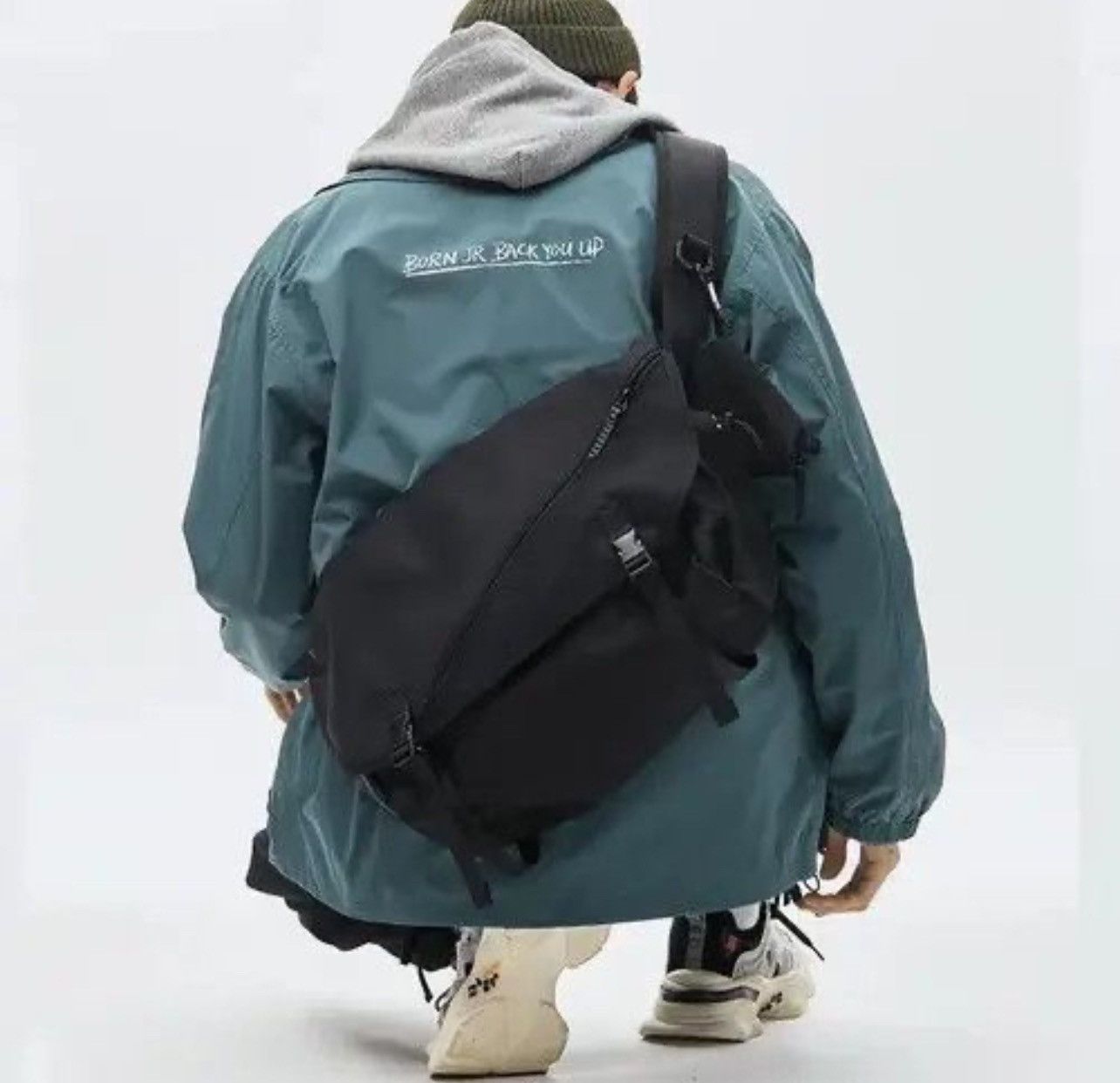 Japanese Brand × Vintage Fashion hip hop messenger shoulder bag Size ONE SIZE - 4 Thumbnail