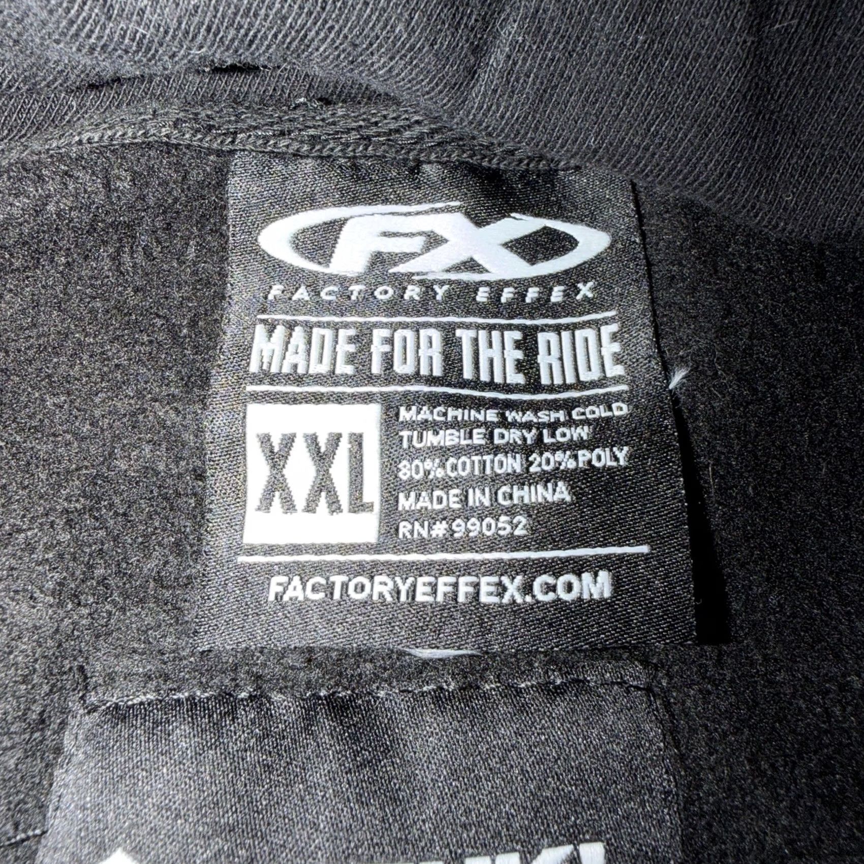 Vintage Factory Effex Suzuki GSX-R Graphic Print Hoodie Black Men Size XXL Size US XXL / EU 58 / 5 - 5 Thumbnail
