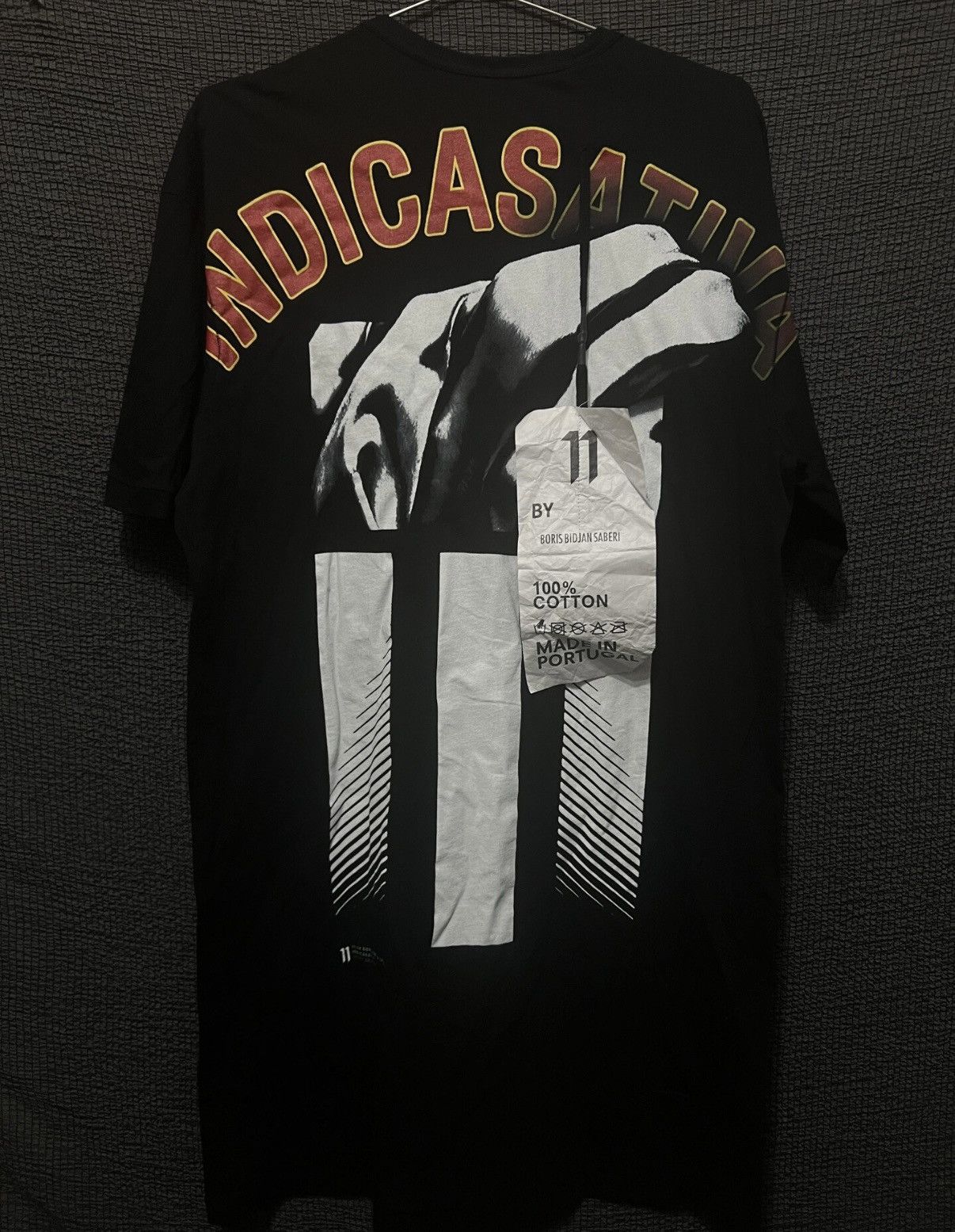 11 By Boris Bidjan Saberi Boris Bidjan Saberi Ribbed Stitch Short Sleeve T-shirt Size US L / EU 52-54 / 3 - 1 Thumbnail