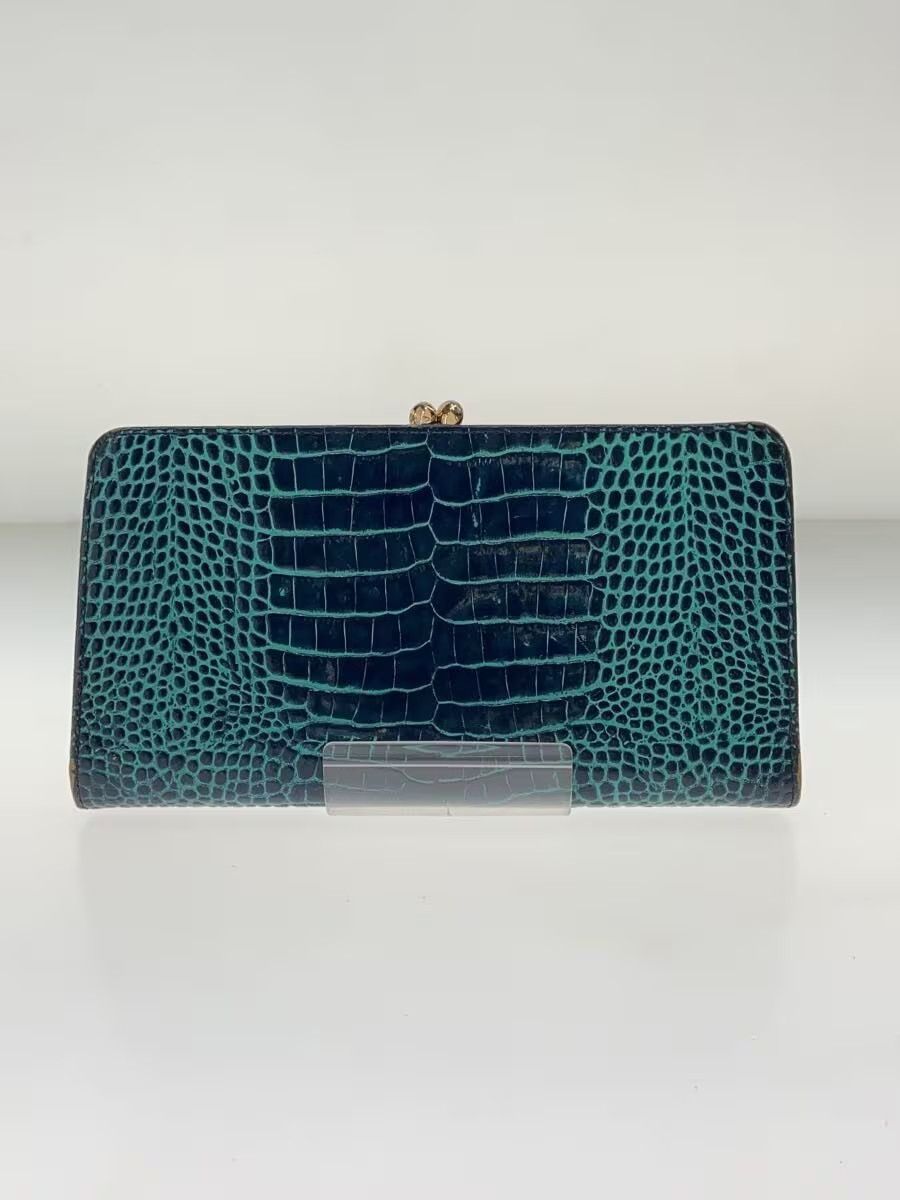 Vivienne Westwood Crocodile Embossed Orb Leather Wallet Size ONE SIZE - 2 Thumbnail