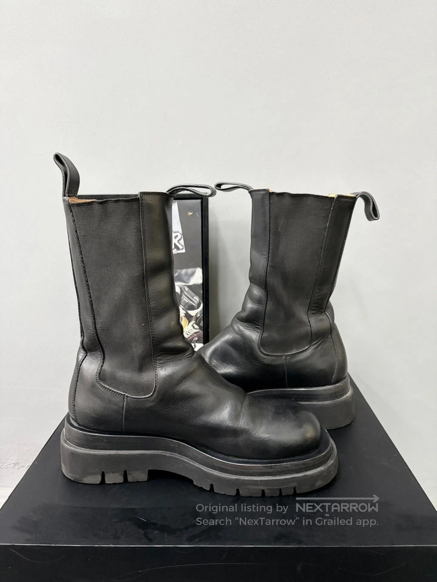 Bottega Veneta Bottega Veneta Lug Sole Chelsea Boots. Size US 7 / IT 37 - 5 Thumbnail