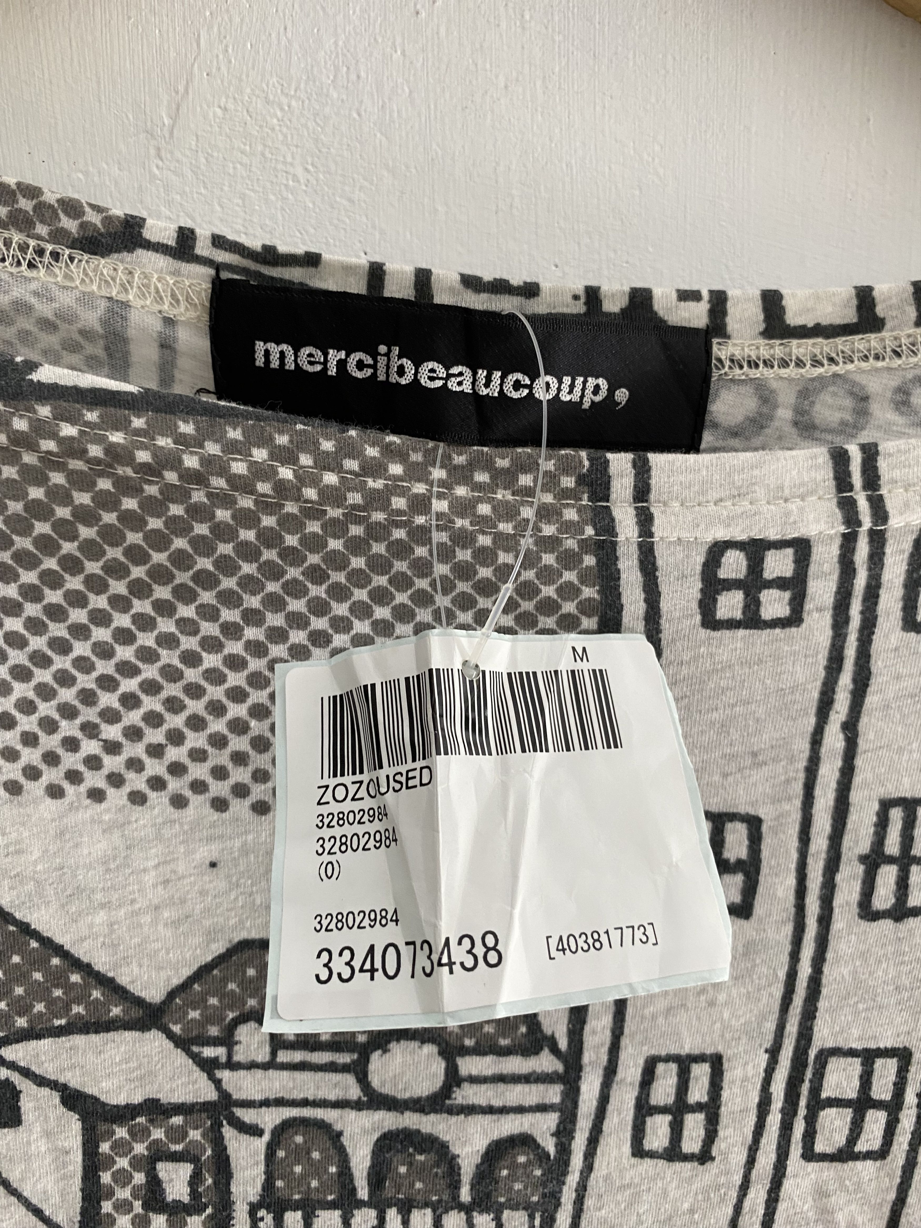 Japanese Brand × Vintage × mercibeaucoup Issey miyake Mercibeaucoup art all over print tee Size US M / EU 48-50 / 2 - 6 Thumbnail