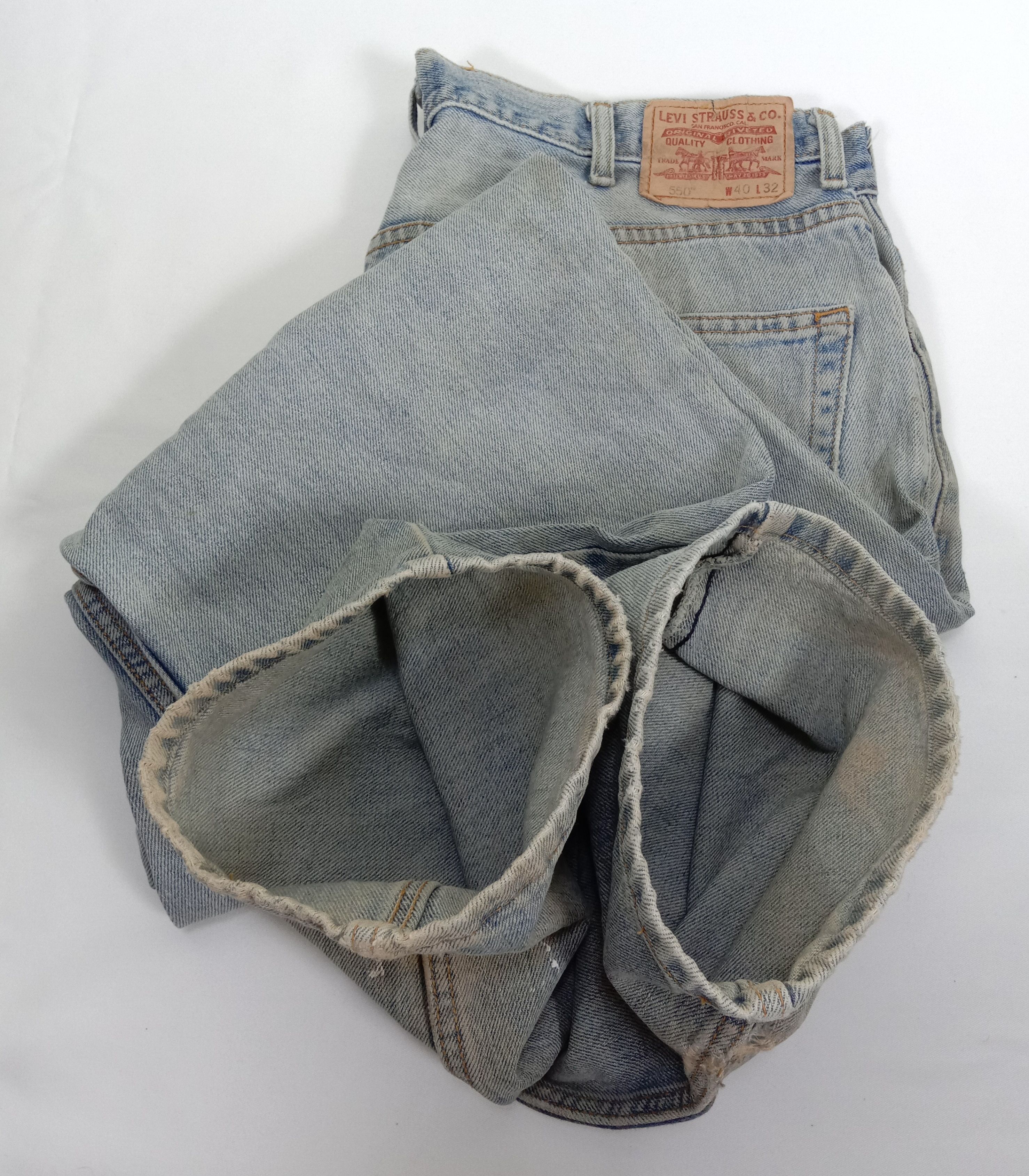 Levi's × Levi's Vintage Clothing Vintage Levi's 550 Jeans Dirty Wash Distressed Denim Size US 40 / EU 56 - 16 Thumbnail