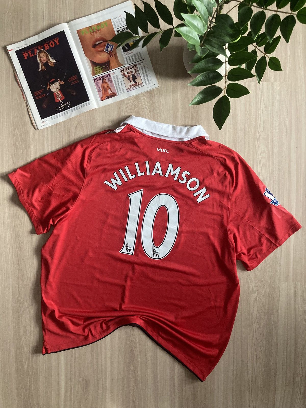 Nike Vintage Nike Dri-Fit Jersey Williamson Manchester United 00s Size US XXL / EU 58 / 5 - 2 Thumbnail
