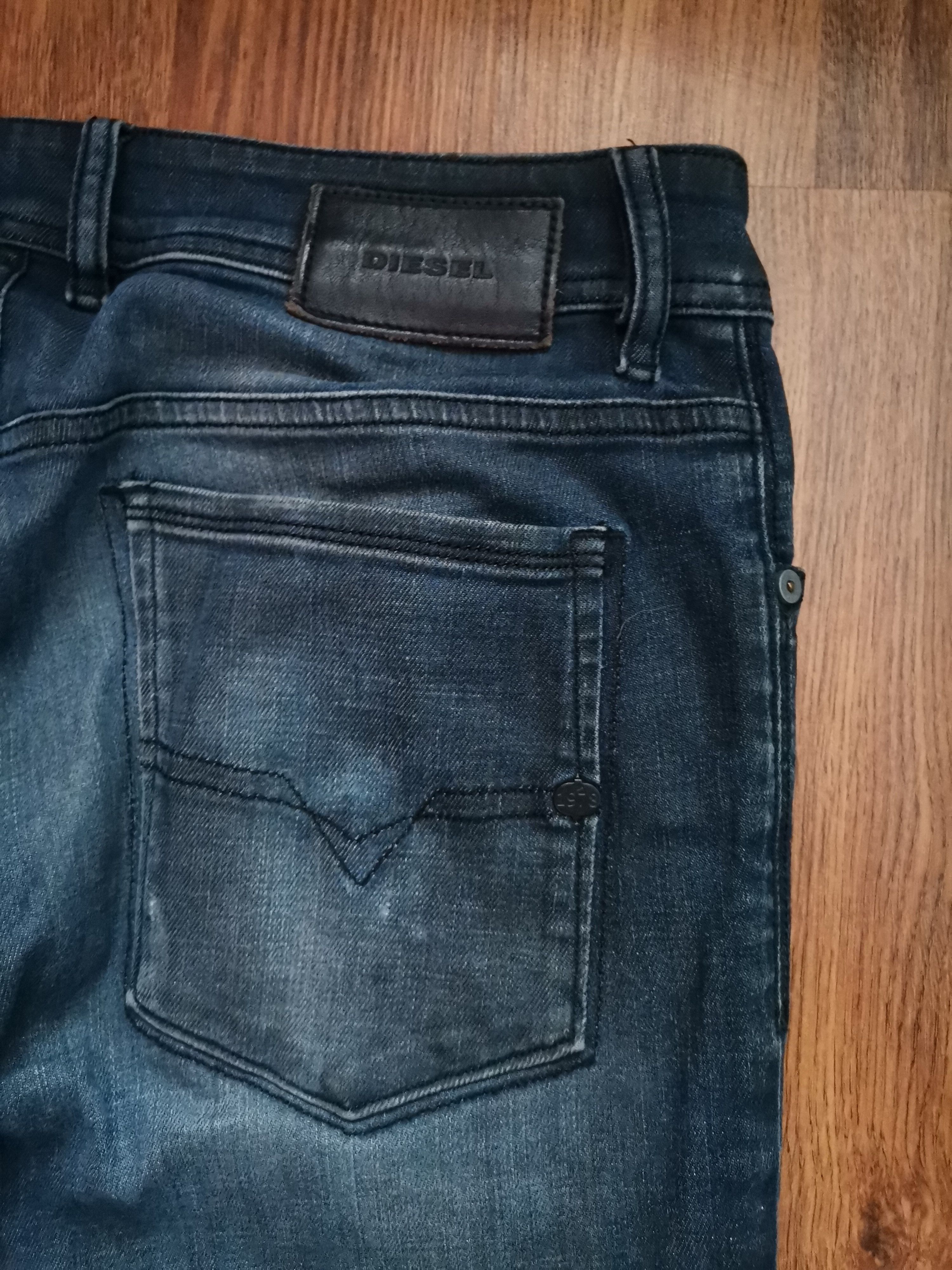 Diesel Diesel Sleenker Distressed Jeans Size US 32 / EU 48 - 5 Thumbnail