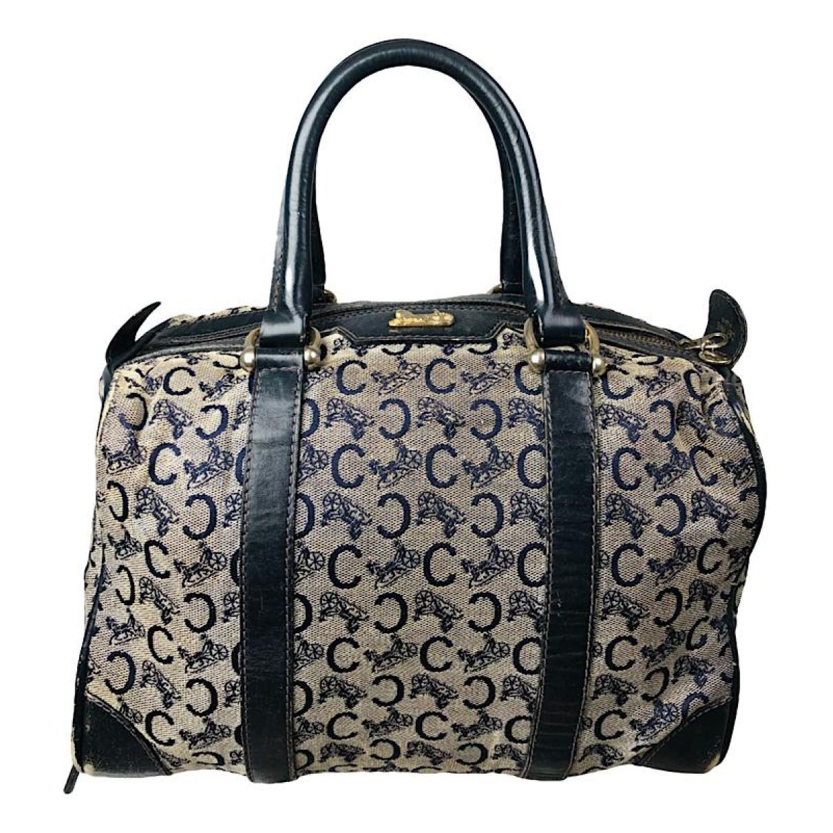 Celine Tambour Black Leather Handbag Size ONE SIZE - 1 Thumbnail