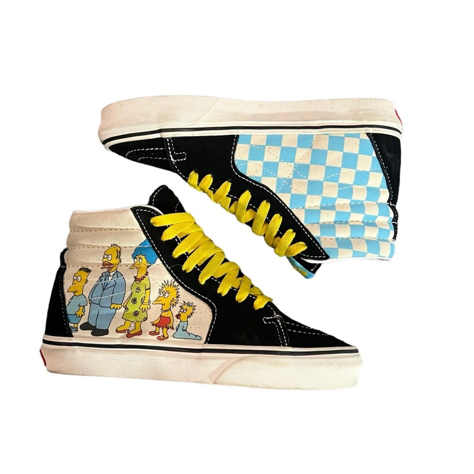 Vans Vans x The Simpsons Sk8-Hi High Top Sneakers Multicolor Size US 5.5 / IT 35.5 - 2 Thumbnail