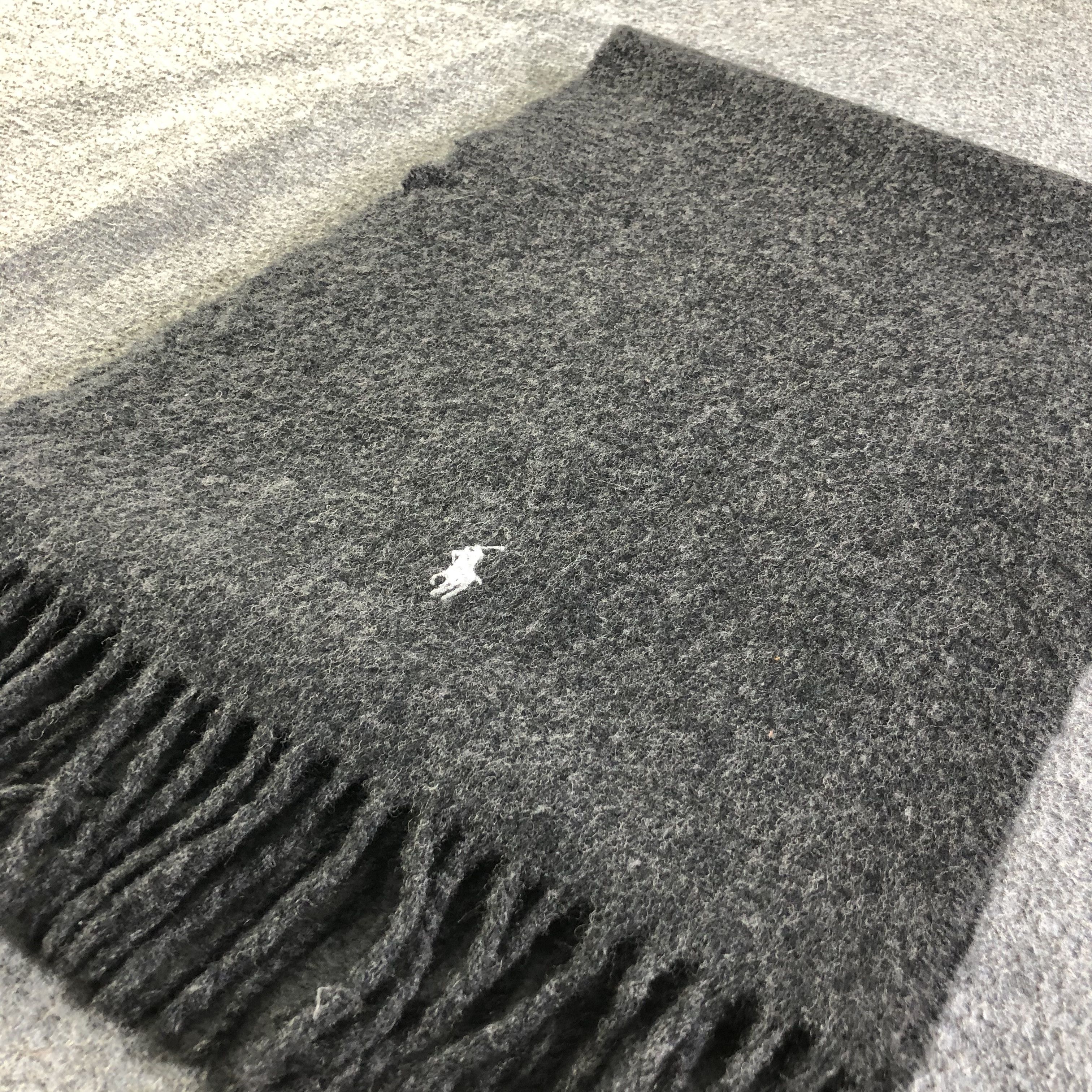 Polo Ralph Lauren Polo Ralph Lauren Wool Scarf Muffler V1902 Size ONE SIZE - 3 Thumbnail