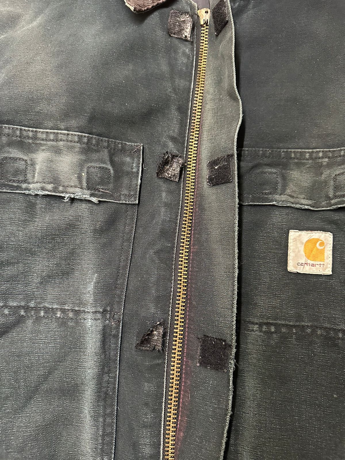 Carhartt × Vintage Vintage 1990s Carhartt Duck Jacket - Carhartt Jacket Size US XL / EU 56 / 4 - 9 Thumbnail