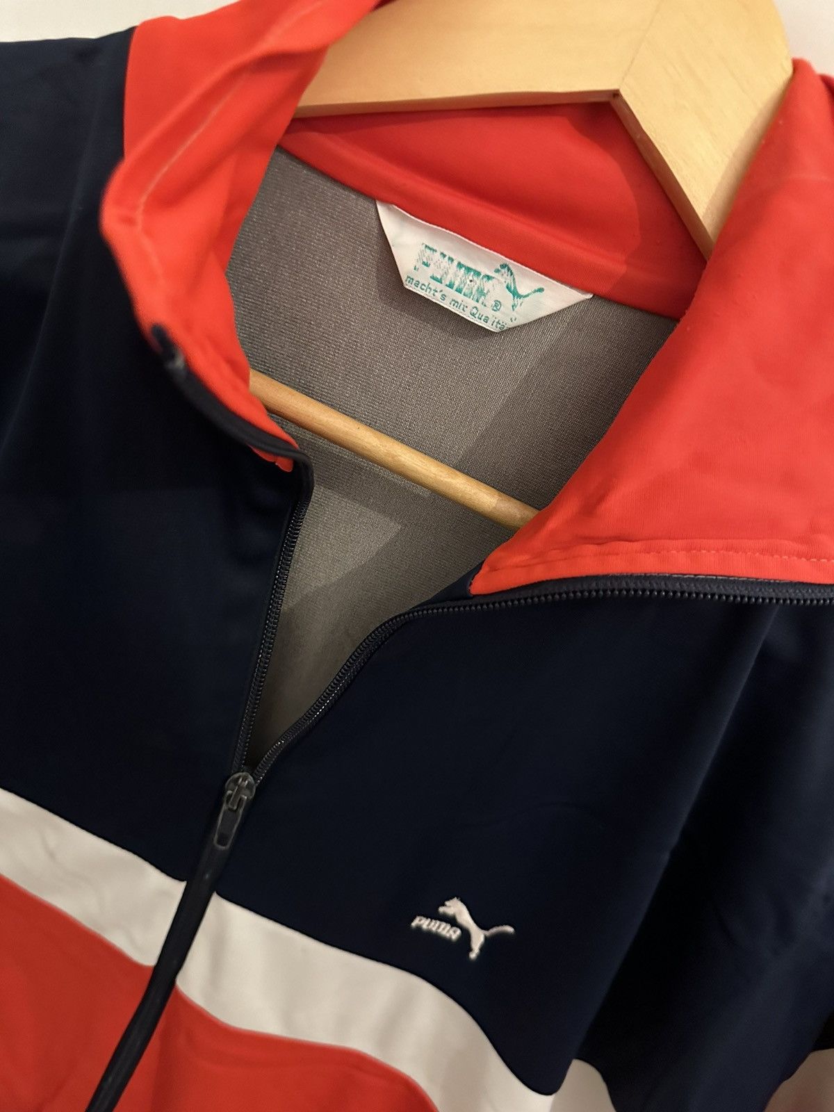 Puma Puma Jacke Windbreaker Size S Retro Vintage Track JACKET Size US S / EU 44-46 / 1 - 6 Thumbnail