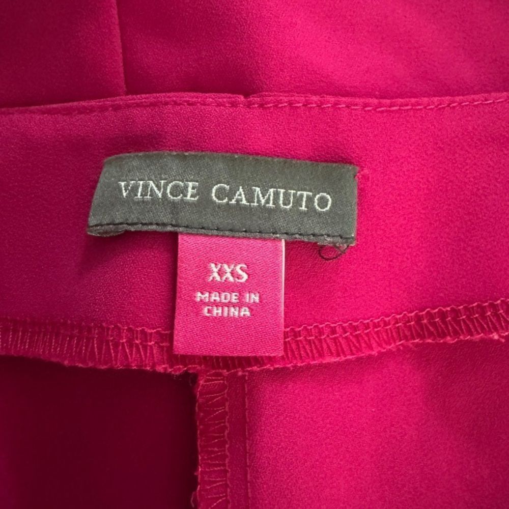 Vince Camuto Vince Camuto Relaxed Fit Blouse | Size XXS | Fuchsia Pink Ro Size XXS / US 00 / IT 34 - 4 Thumbnail