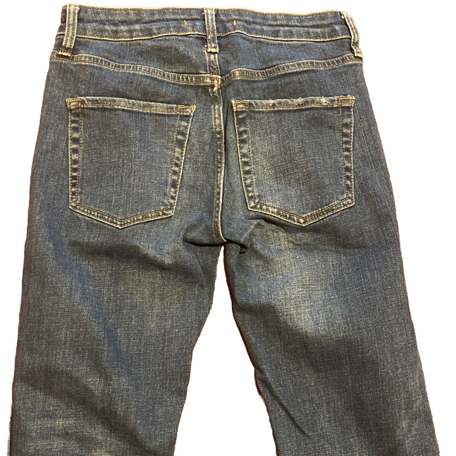 Free People Free People We The Free Jeans Womens Bootcut Denim Blue 26 Inseam 32.5 Zip Pockets Stretch Regular Size 26 Size 26" / US 2 / IT 38 - 4 Thumbnail