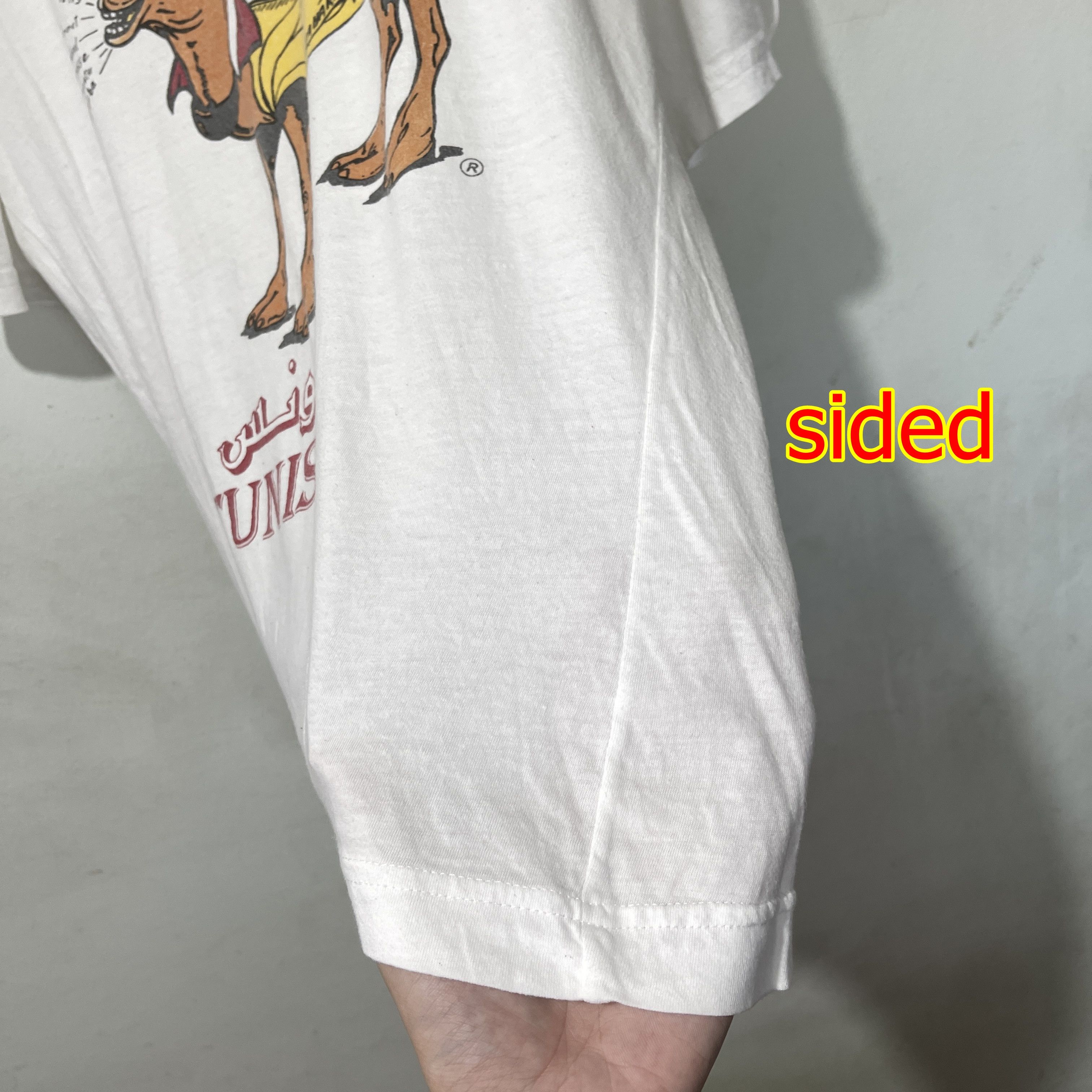 Vintage Vintage 90s Tunisia Camel Taxi T-Shirt Size US M / EU 48-50 / 2 - 4 Thumbnail