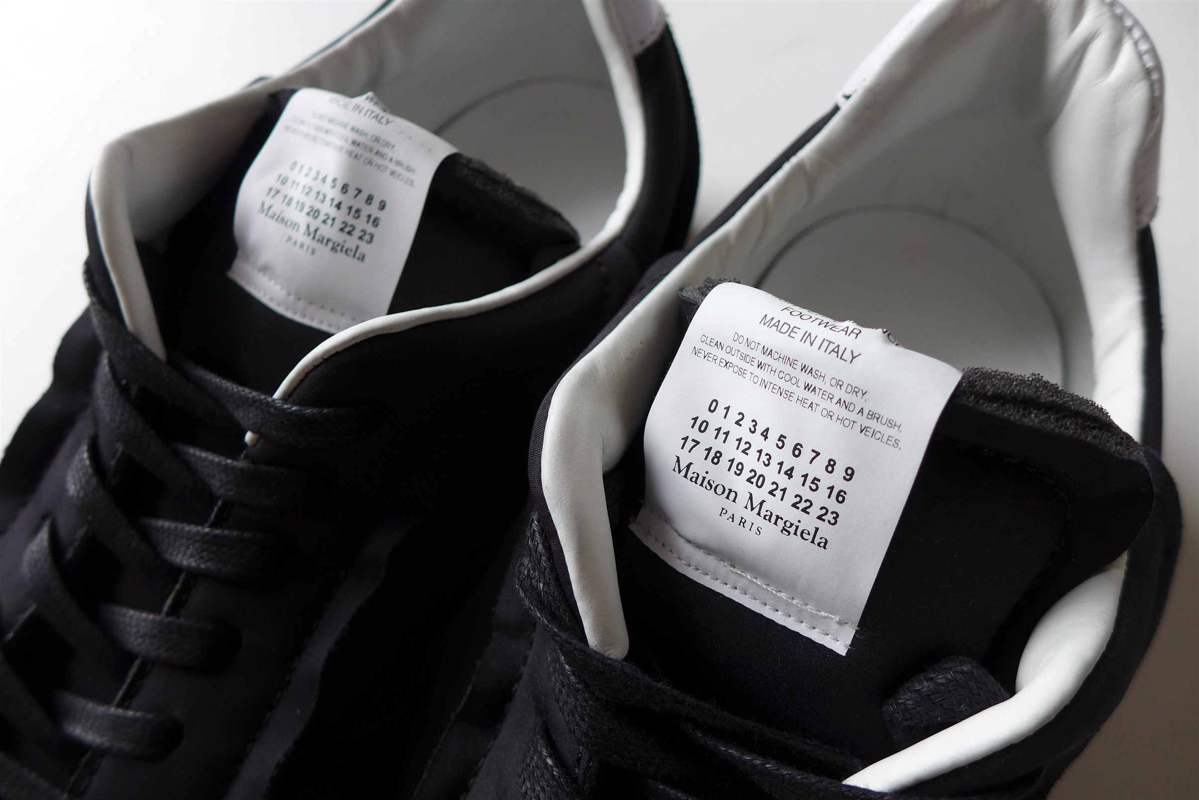 Maison Margiela Margiela Black Runner Sneakers Size US 11 / EU 44 - 9 Thumbnail