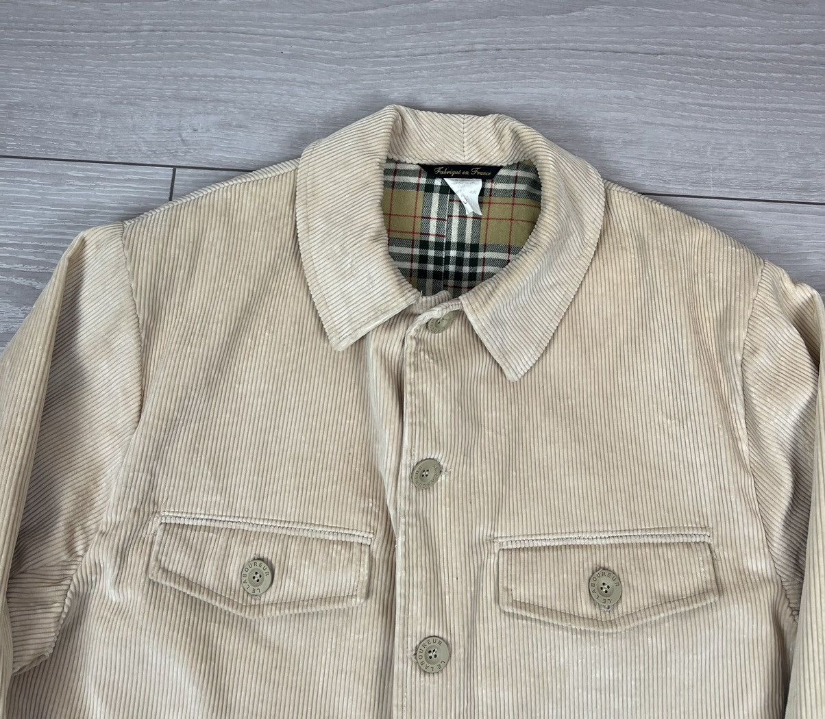 Le Laboureur Le Laboureur Vintage French Corduroy Work Pockets Jacket Size US L / EU 52-54 / 3 - 7 Thumbnail