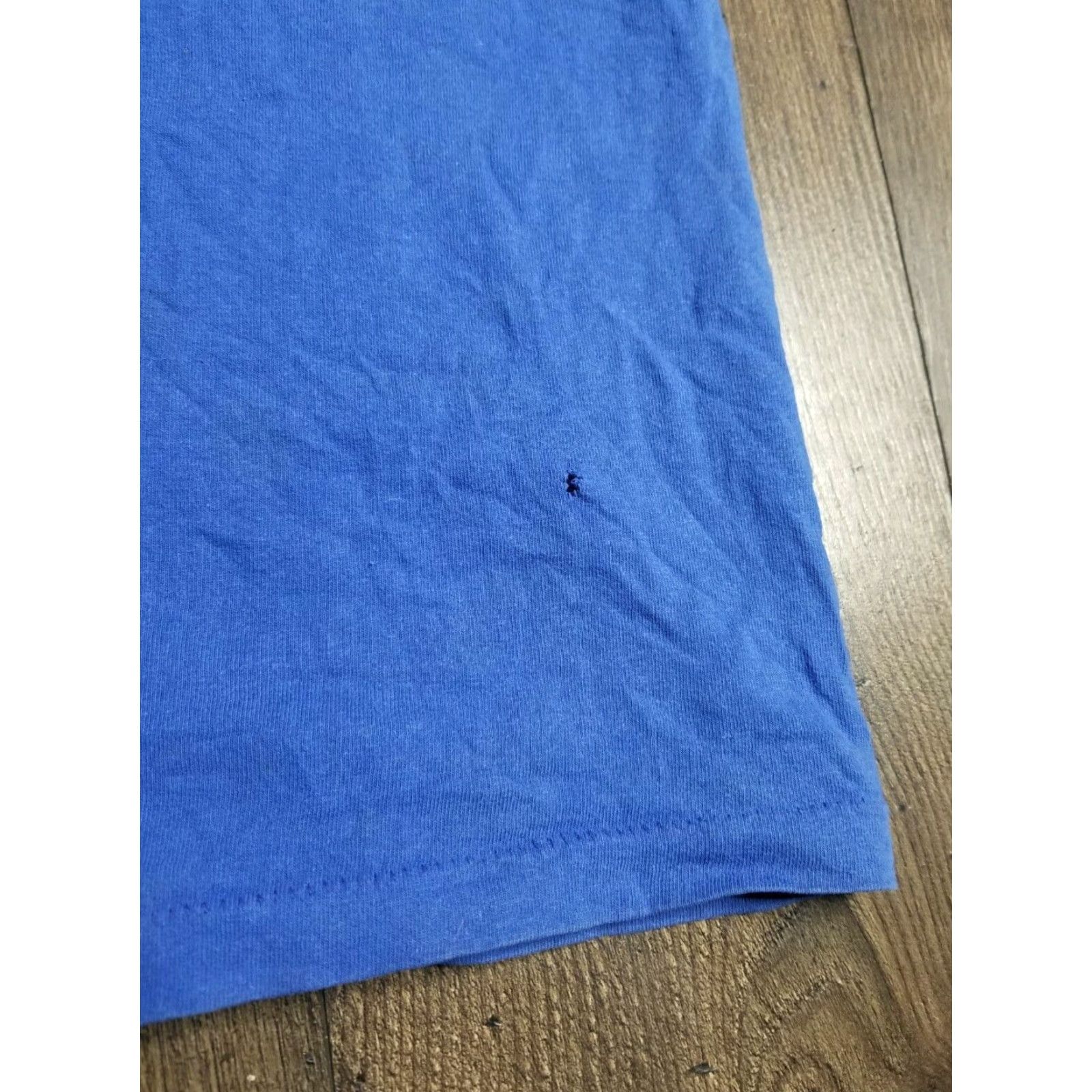 Disney VINTAGE Disney Winnie The Pooh Embroidered T Shirt Distressed Mens M Blue 90s Cartoon USA Mens Size US M / EU 48-50 / 2 - 4 Thumbnail