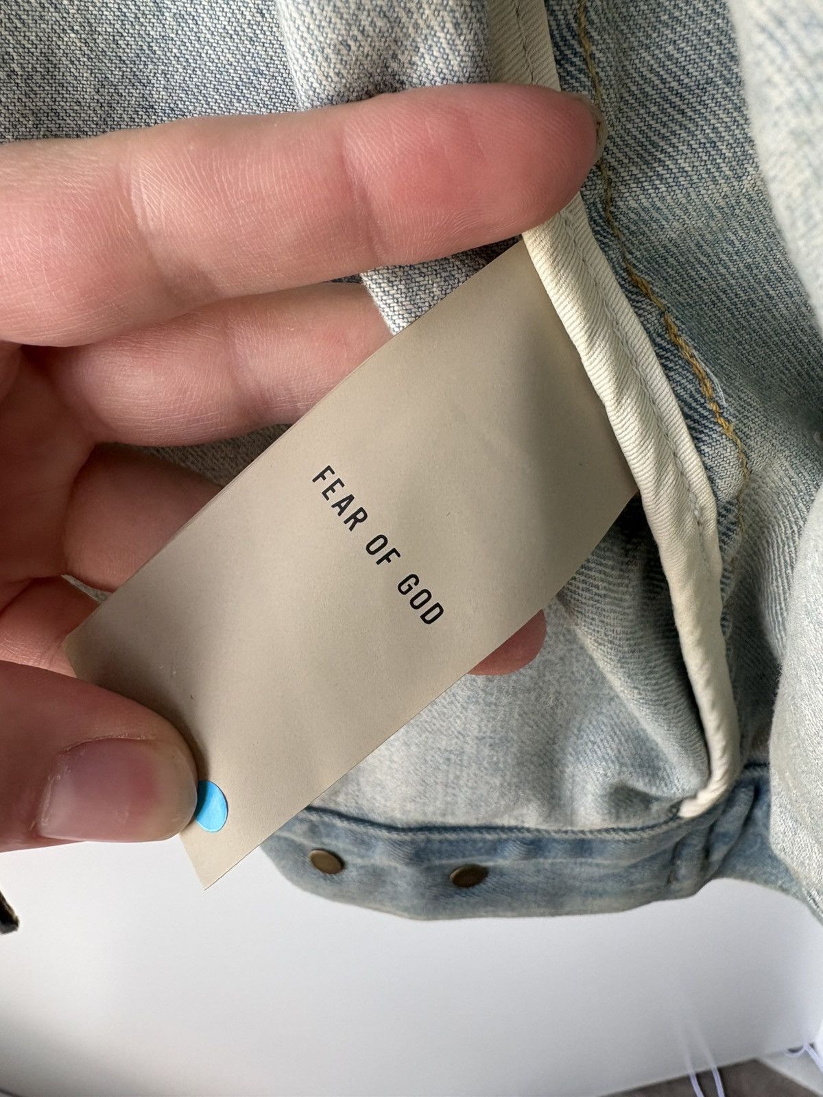 Fear of God Fear Of God Mainline Denim Blouson Size US XXL / EU 58 / 5 - 6 Thumbnail