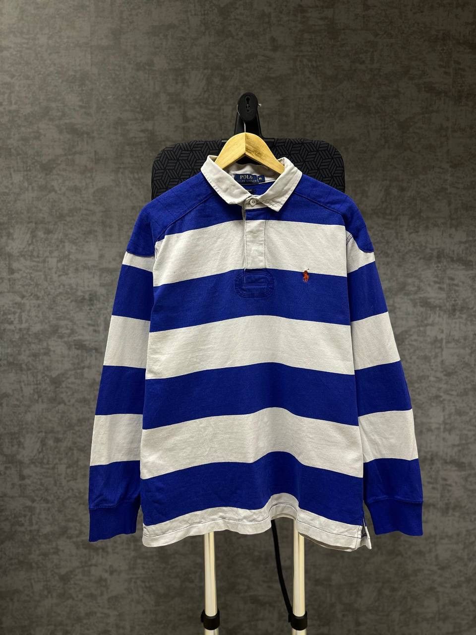 Polo Ralph Lauren × Vintage Vintage Polo Ralph Lauren Rugby PRL Sweatshirt Size US XL / EU 56 / 4 - 10 Thumbnail