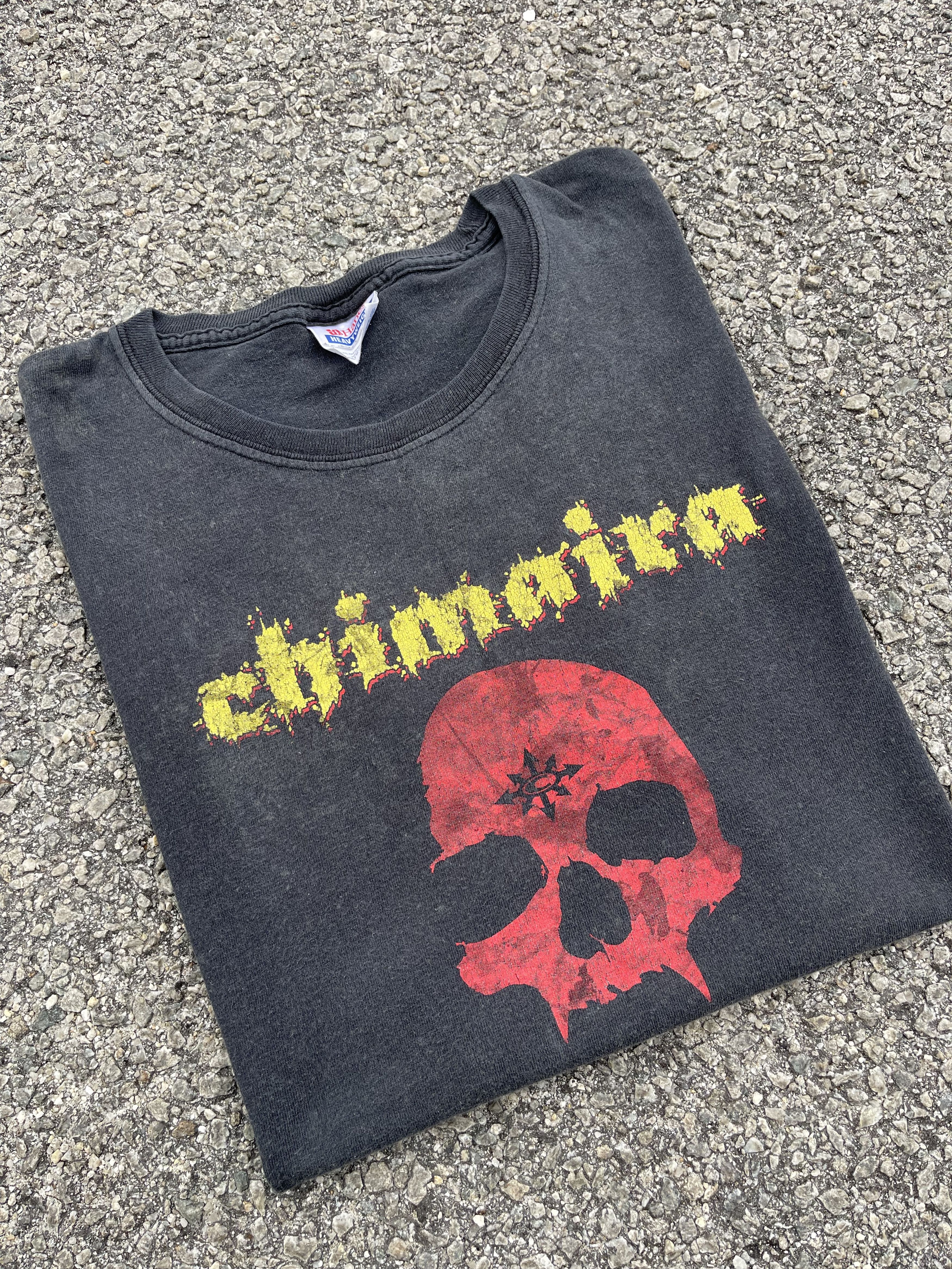 Band Tees × Hanes × Vintage Vintage y2k Chimaira “The Impossibility of Reason” Album Size US M / EU 48-50 / 2 - 1 Thumbnail
