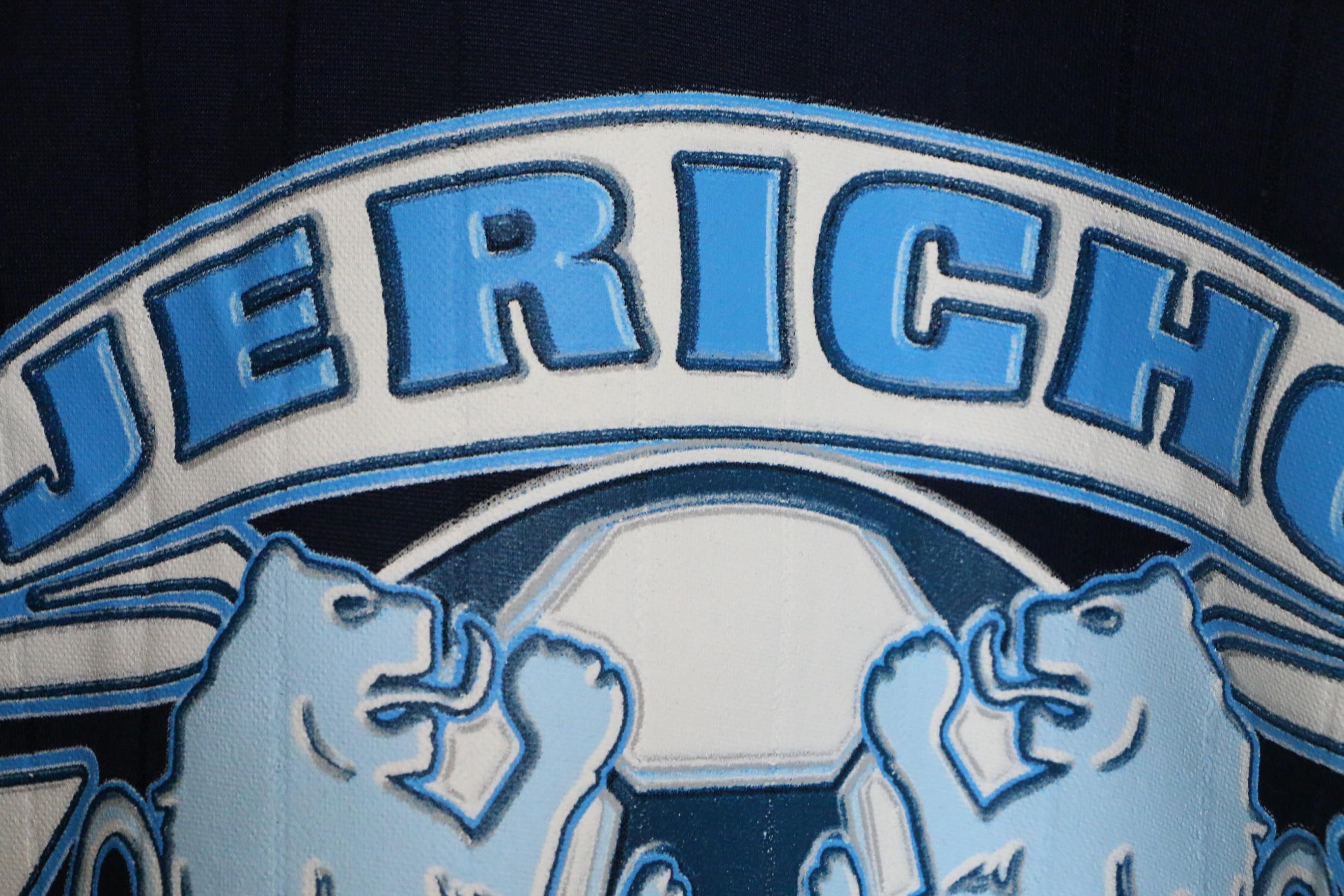 WWF Rare Chris Jericho Jersey – WWE Attitude Era Size US L / EU 52-54 / 3 - 5 Thumbnail