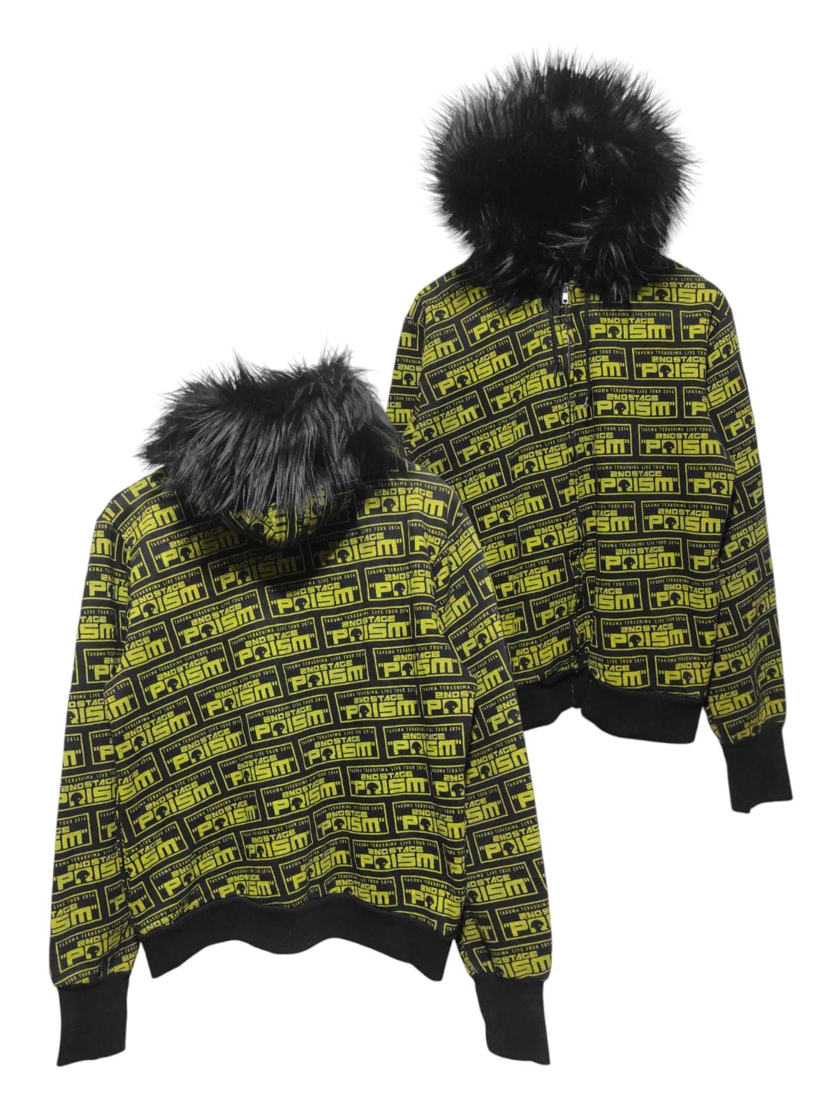 Hysteric Glamour Takuma Terashima Live Tour 2014 Zip Fur Hoodie Lgb style Size US M / EU 48-50 / 2 - 1 Thumbnail
