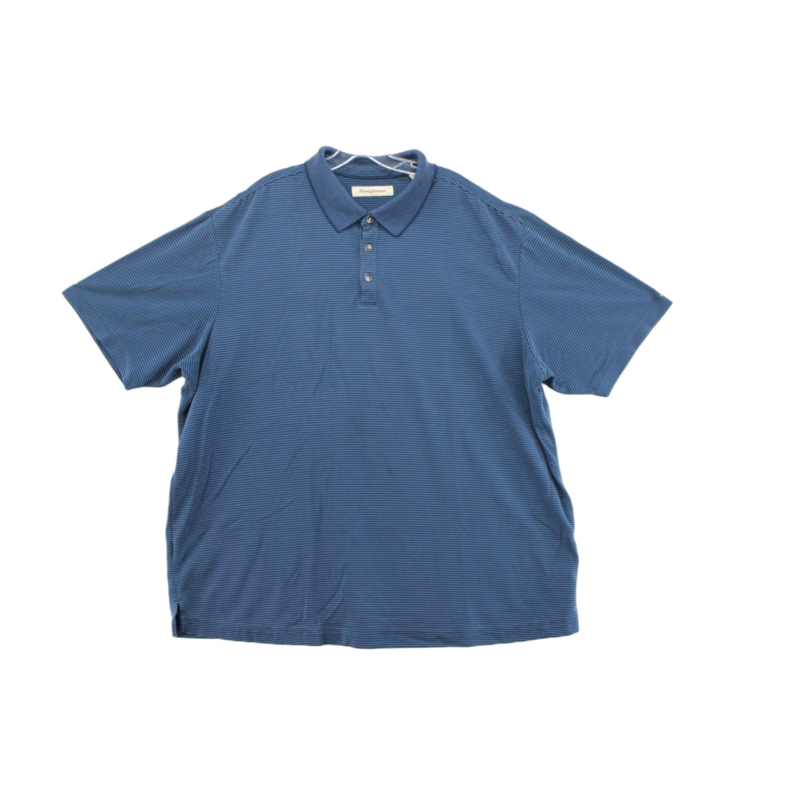 Tommy Bahama Tommy Bahama Polo Shirt Mens XXL Blue Striped Modal Blend Vacation Modern Shirt Size US XXL / EU 58 / 5 - 1 Thumbnail