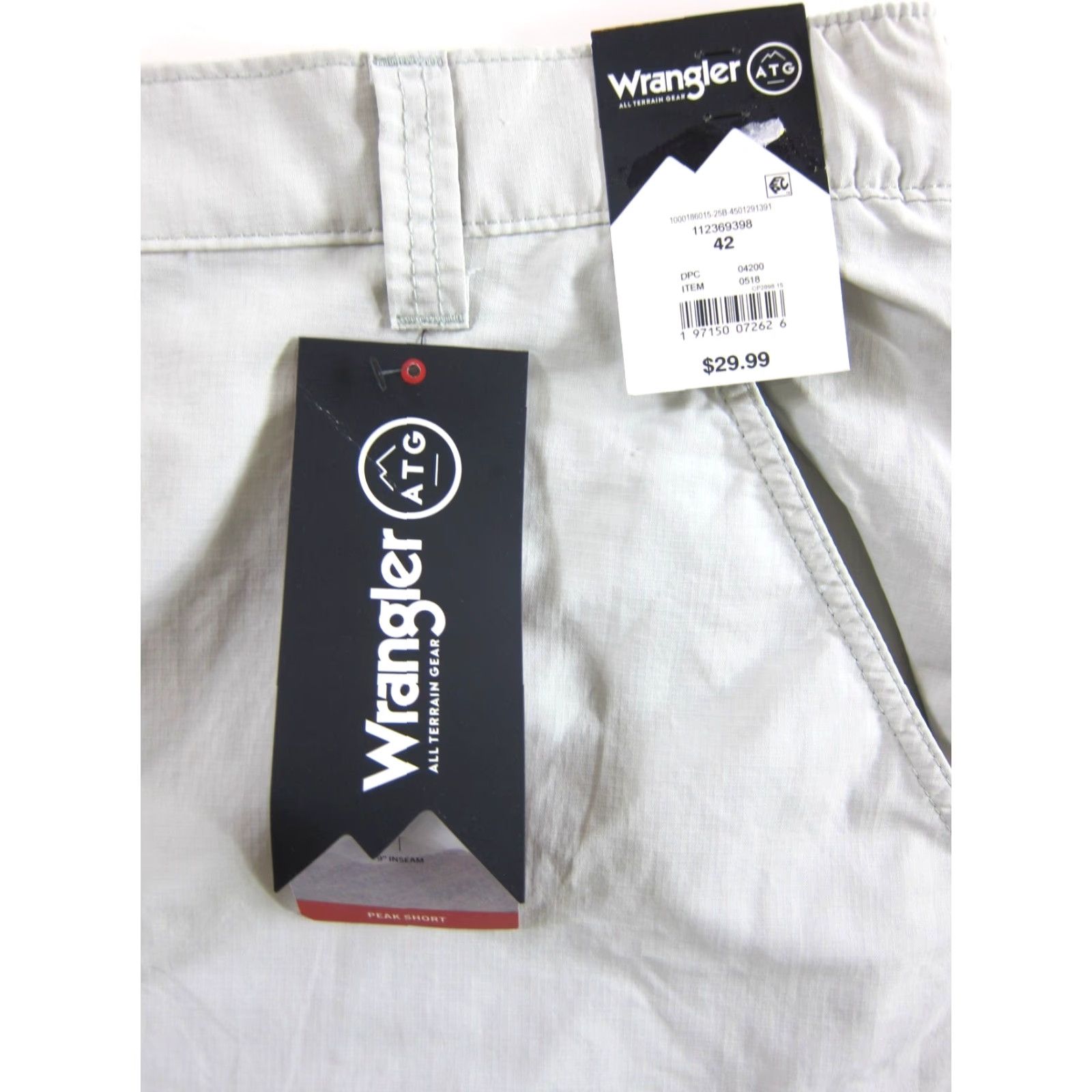 Wrangler Wrangler Cargo Shorts 2 Pair NWT 100% Nylon Brown Beige Pocket Peak Men Size 42 Size US 42 / EU 58 - 4 Thumbnail