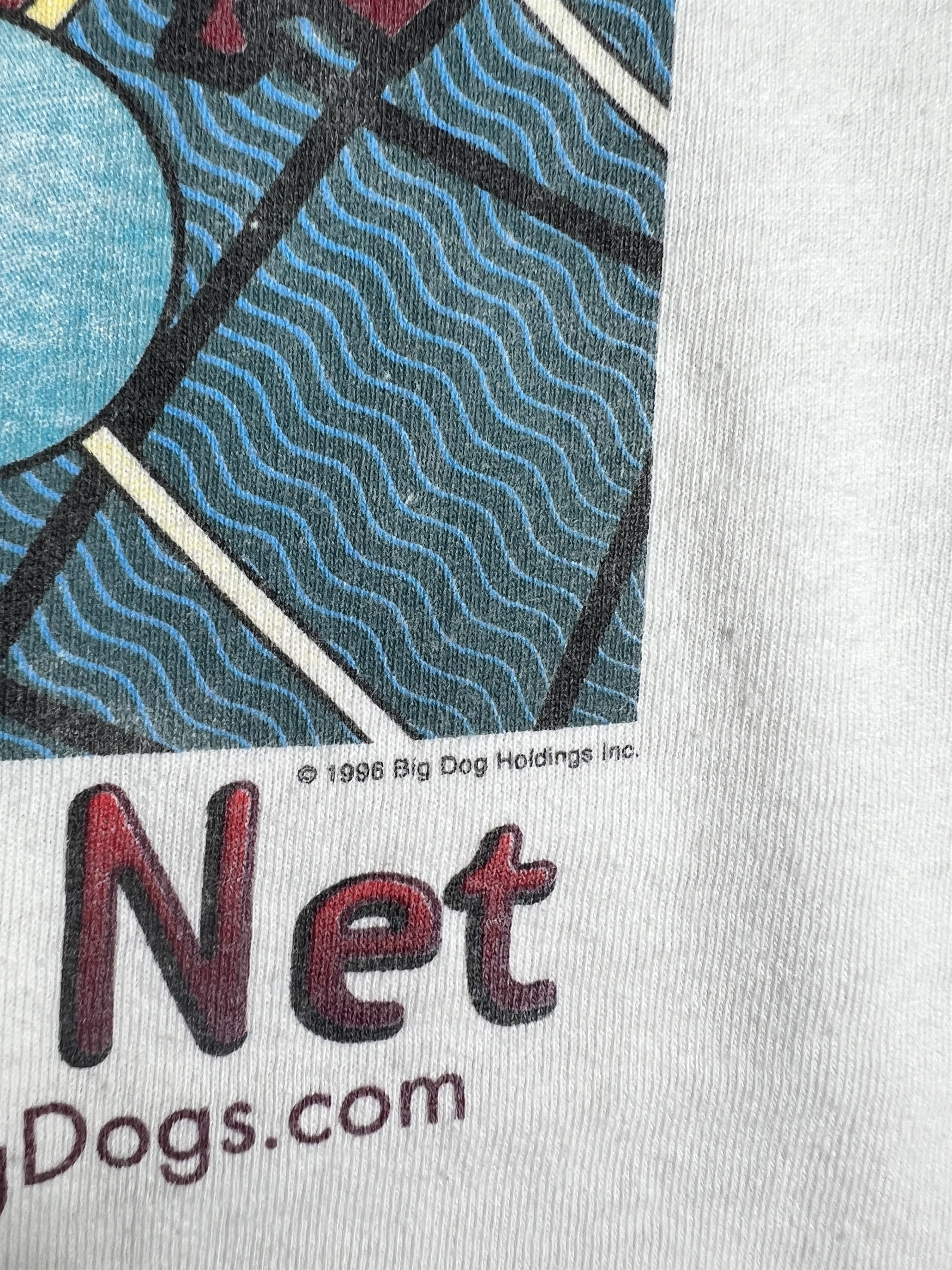 Big Dogs Vintage 90s Big Dogs Graphic Tee (3XL) GTME602 Size US XXL / EU 58 / 5 - 3 Thumbnail
