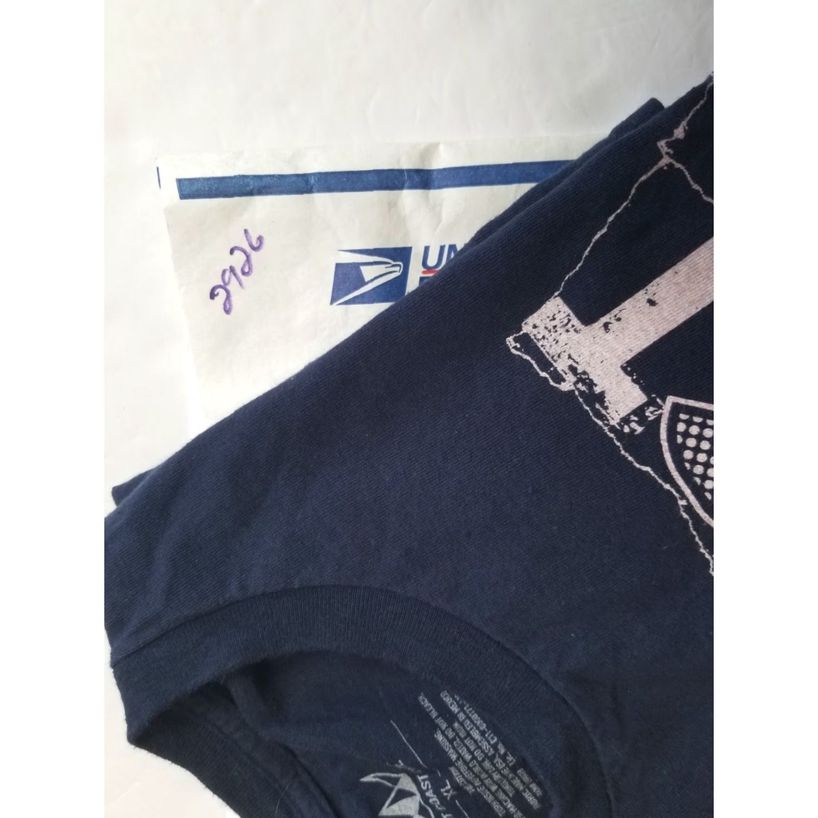 Vintage West Coast Cure T-Shirt Short Sleeve Navy Blue XL Mens Shirt Size US XL / EU 56 / 4 - 5 Thumbnail