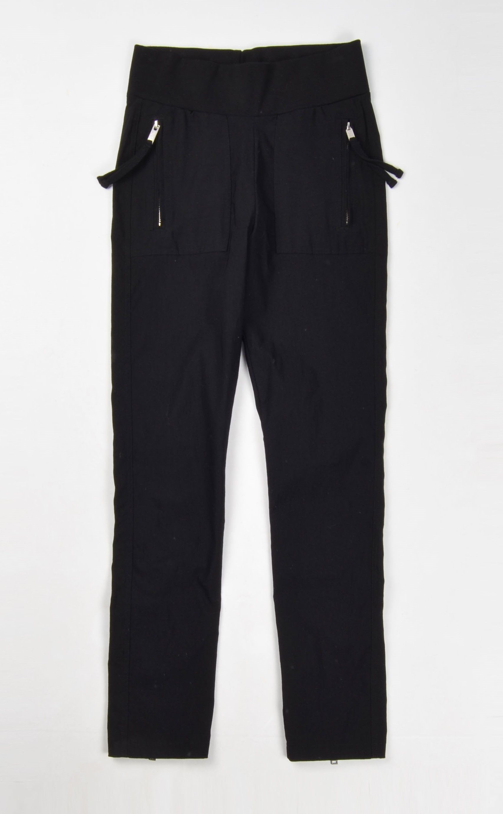 Thom Krom Thom Krom Avant Garde Black Straight Pants Size 26" / US 2 / IT 38 - 1 Thumbnail
