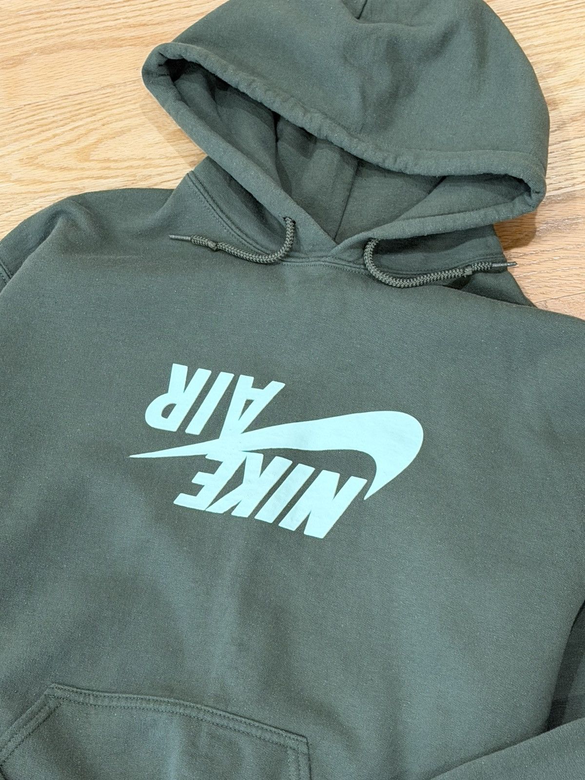 Nike × Travis Scott Travis Scott x Nike Air Olive Hoodie Medium Size US M / EU 48-50 / 2 - 2 Thumbnail