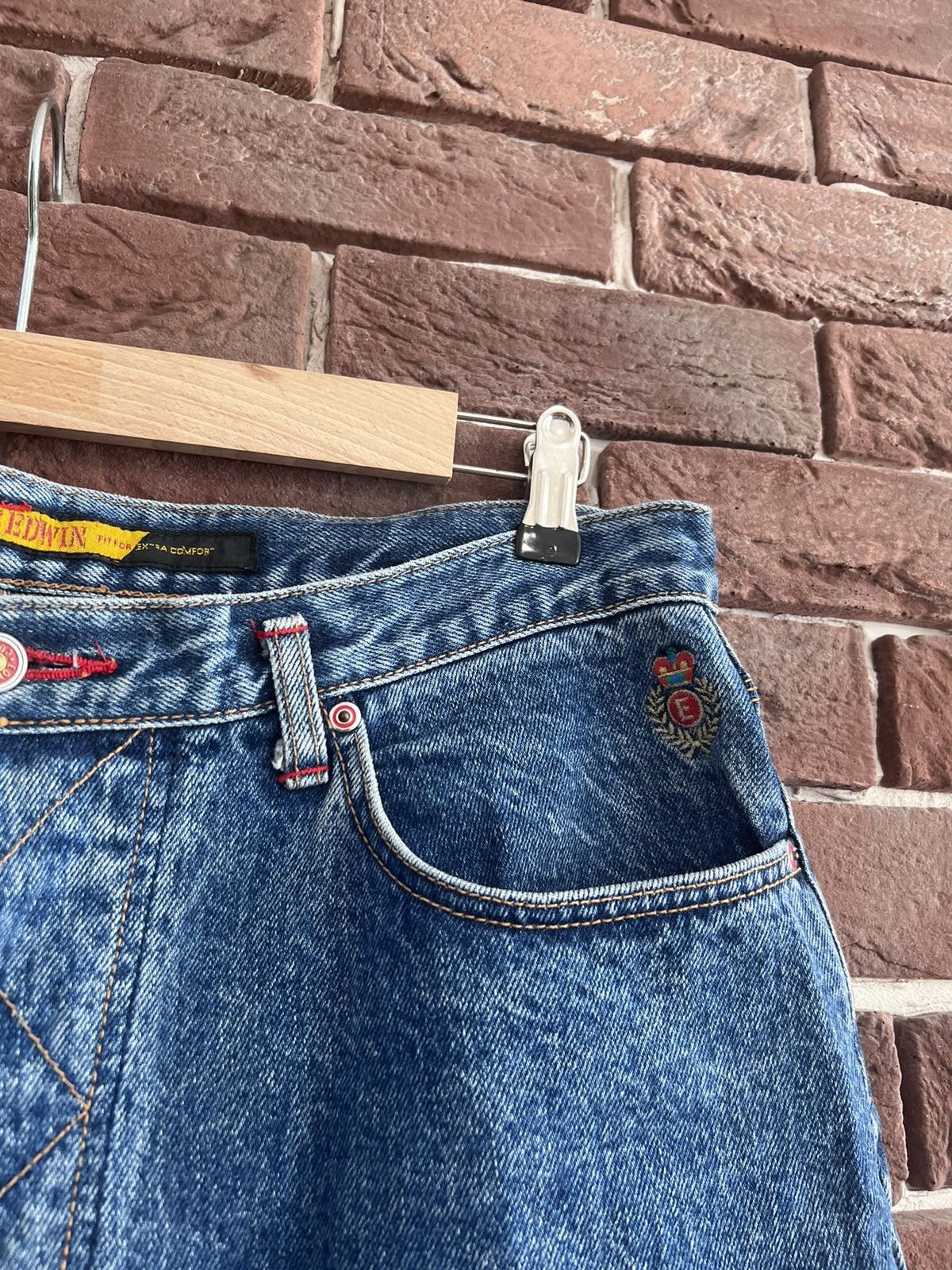 Edwin Edwin Tokyo Japan Brand Big Boy Baggy Denim Jeans Pants Y2K Size US 38 / EU 54 - 8 Thumbnail