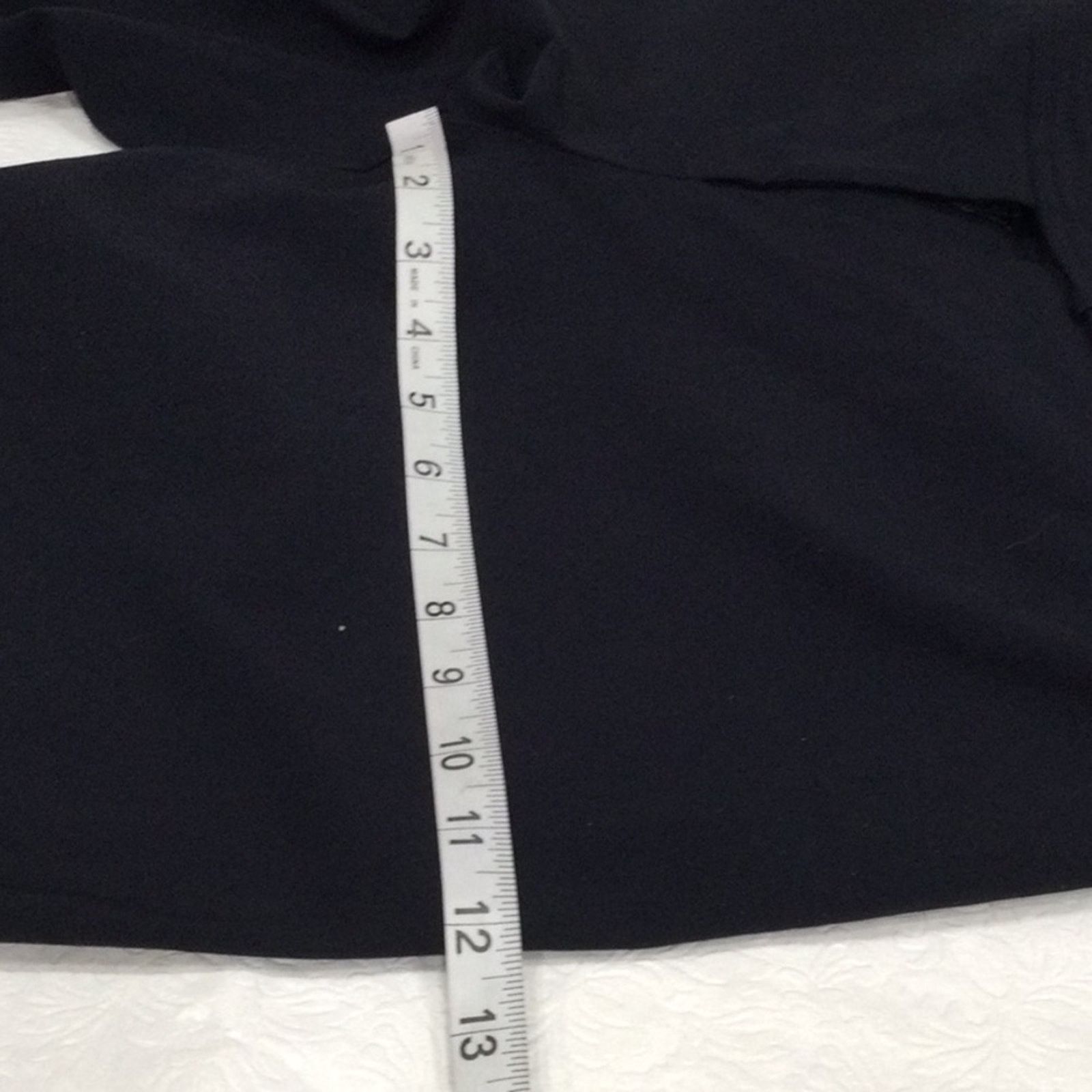 Other Lane Bryant Navy Button Back Pocket Cropped Capri Pant 16 Size 38" / US 16 / IT 52 - 12 Thumbnail