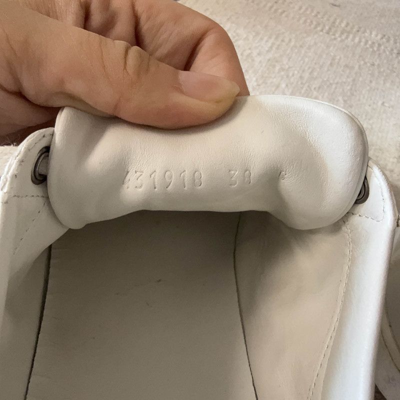 Gucci Gucci Stylish White Leather Sneakers with Red Green - Size US 7.5 / EU 40-41 - 5 Thumbnail