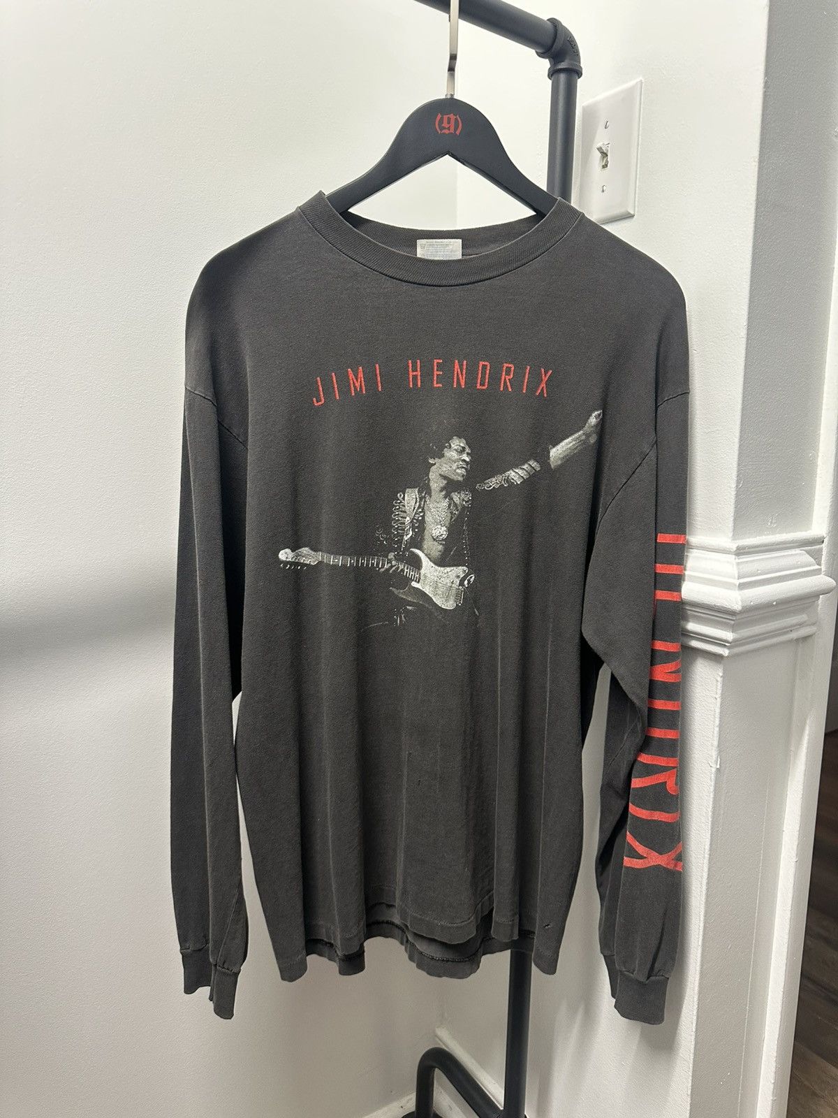 Vintage 1992 Jimi Hendrix Long Sleeve Size US L / EU 52-54 / 3 - 1 Thumbnail