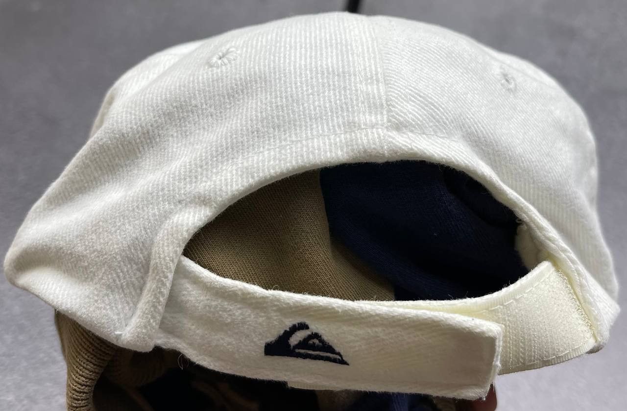 Quiksilver Vintage Quiksilver Surf White cap y2k surf style Size ONE SIZE - 5 Thumbnail