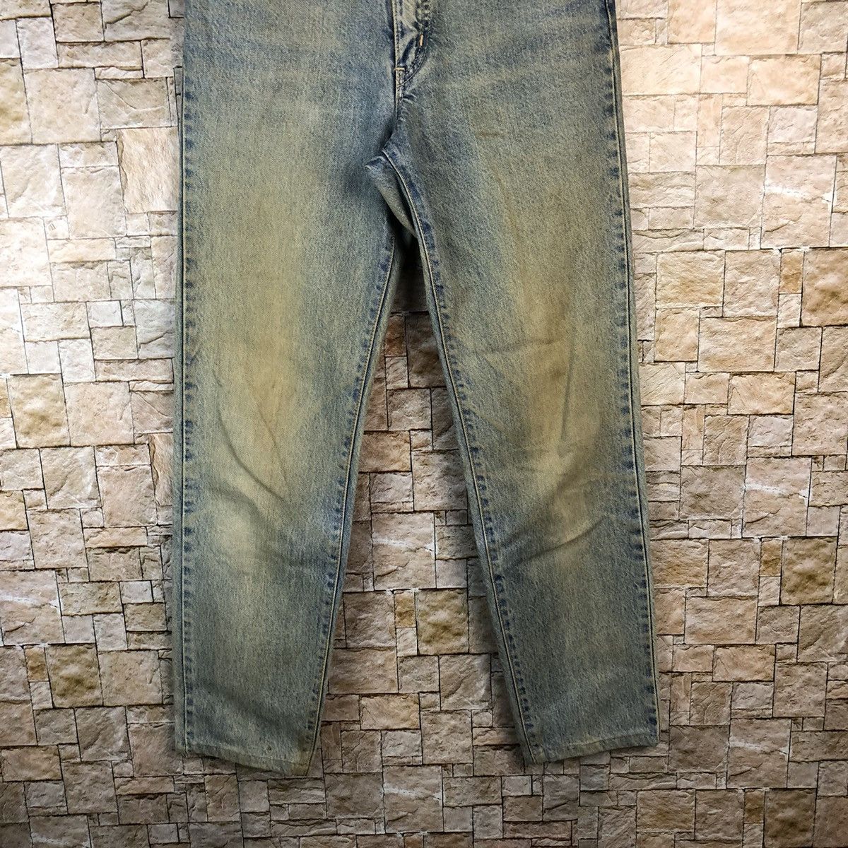 Edwin Edwin vintage faded Blue Denim Pants #A1123 Size US 30 / EU 46 - 3 Thumbnail