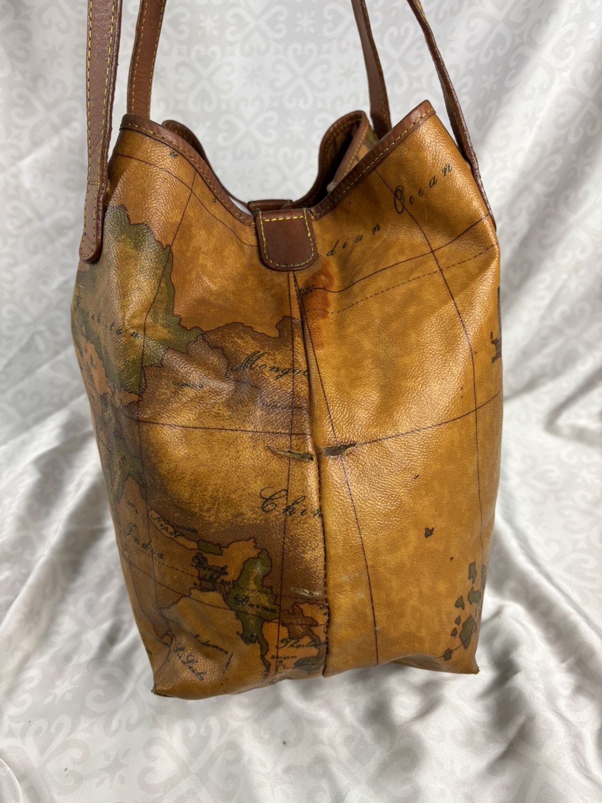Alviero Martini Alviero Martini World Map Tote Bag Dual Clip Size ONE SIZE - 4 Thumbnail