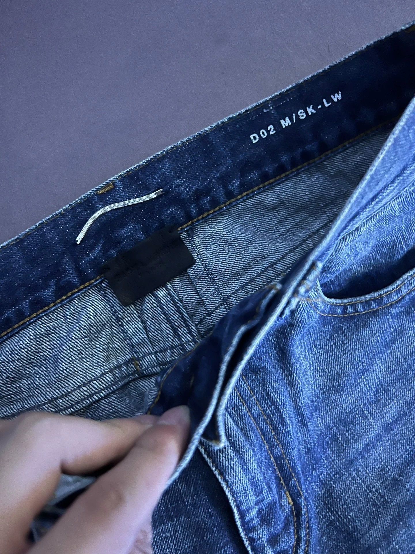 Saint Laurent Paris Saint Laurent SLP16SS One-Knee Ripped Jeans Size US 30 / EU 46 - 3 Thumbnail