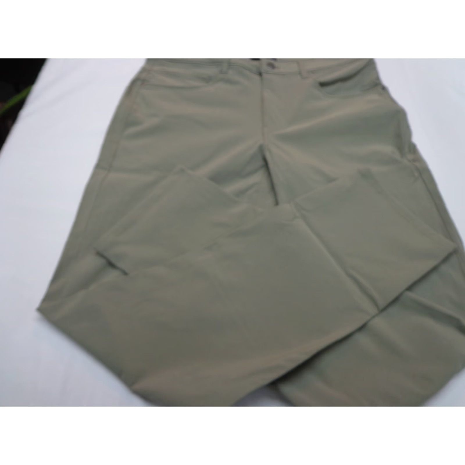 Vintage Member's Mark Men Travel Pants Gray Bisque UPF 30 Sun Protection 32 x 32 Pants Mens Straight 5 Pocket Travel Pants (and include?) Size US 32 / EU 48 - 4 Thumbnail