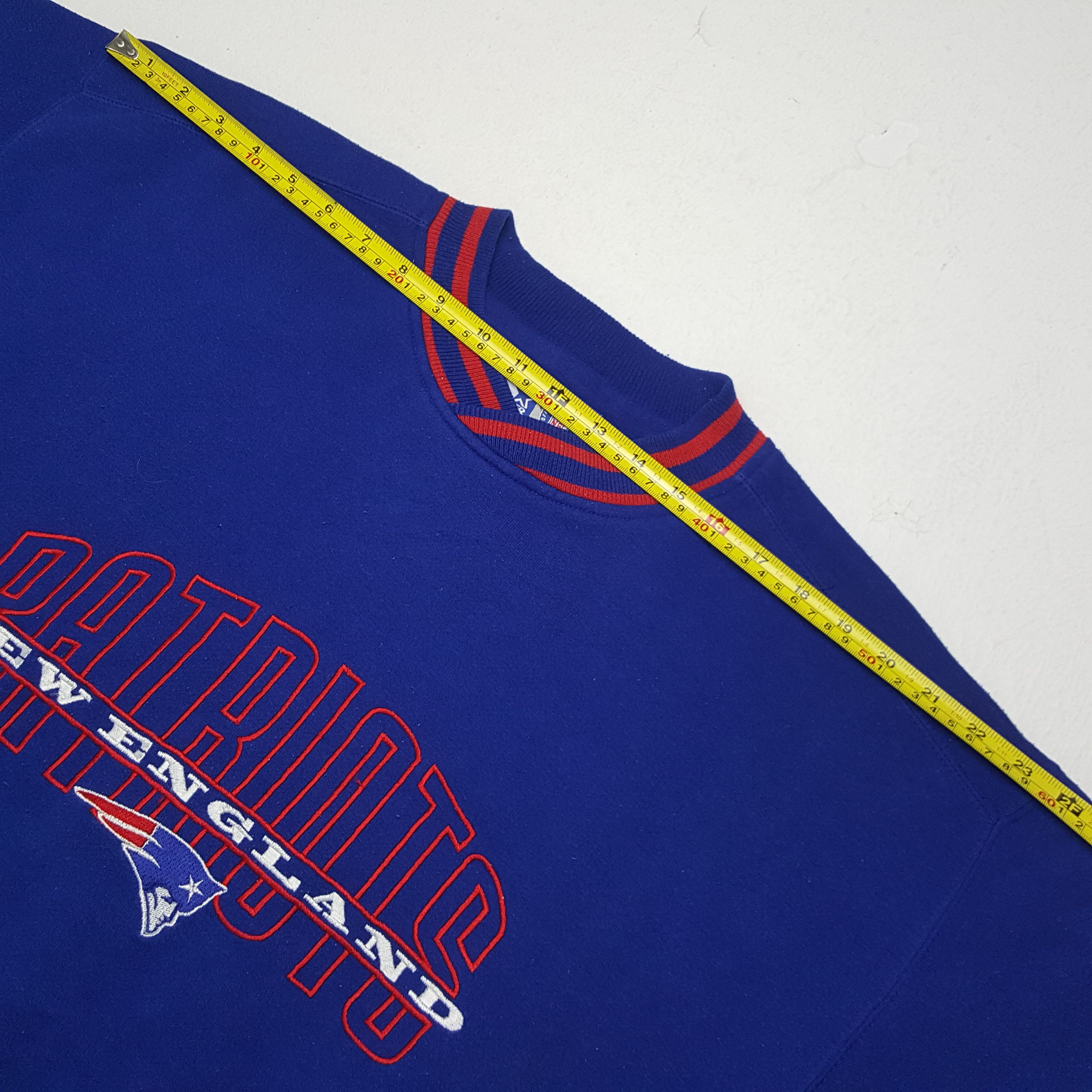NFL × Starter × Vintage Vintage NFL Patriots New England Sweatshirt Size US L / EU 52-54 / 3 - 7 Thumbnail