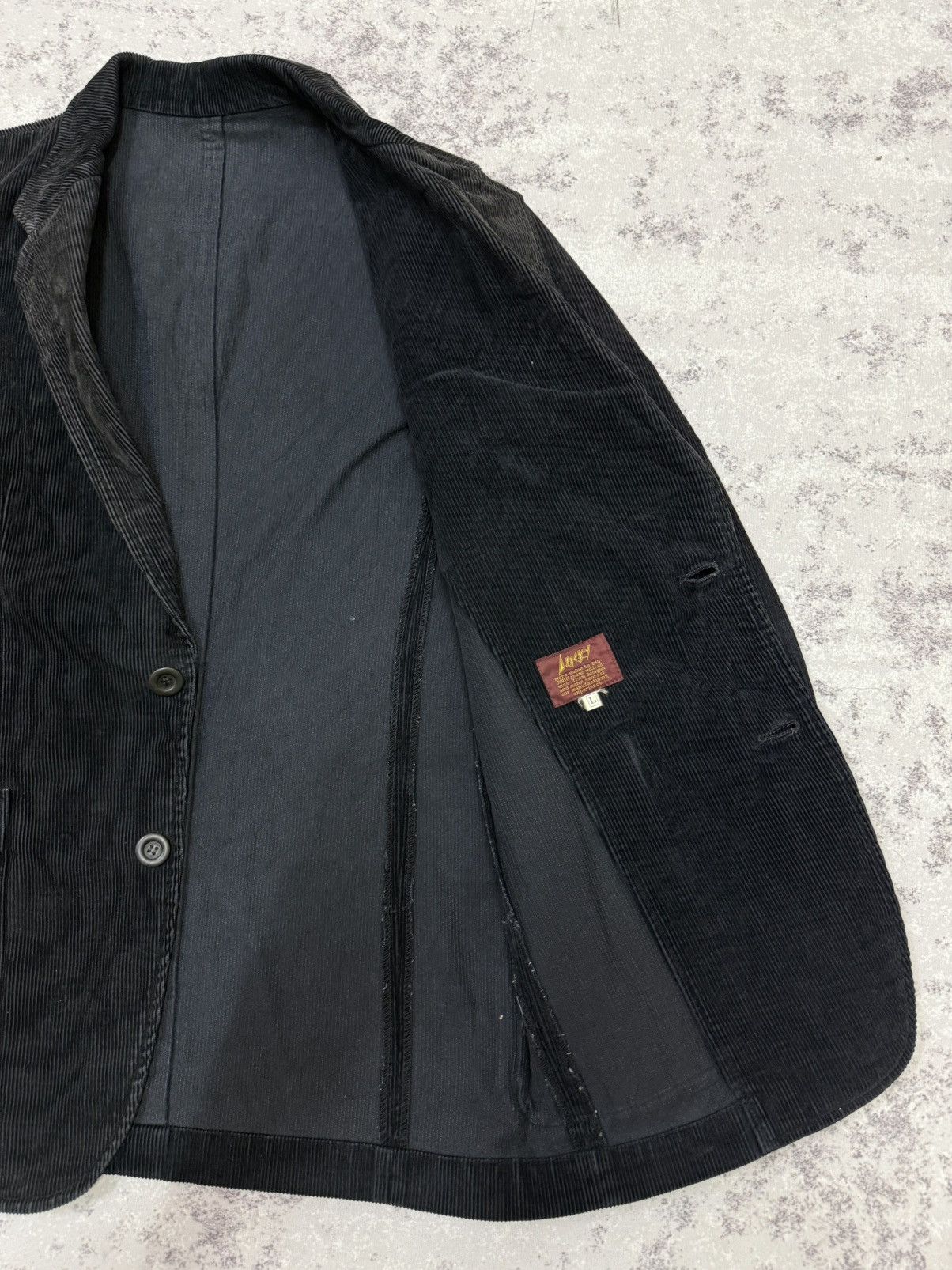 Big John Vintage Lucky bg Bigjohn Open Colar Cudroy Coat Jacket Size US S / EU 44-46 / 1 - 7 Thumbnail