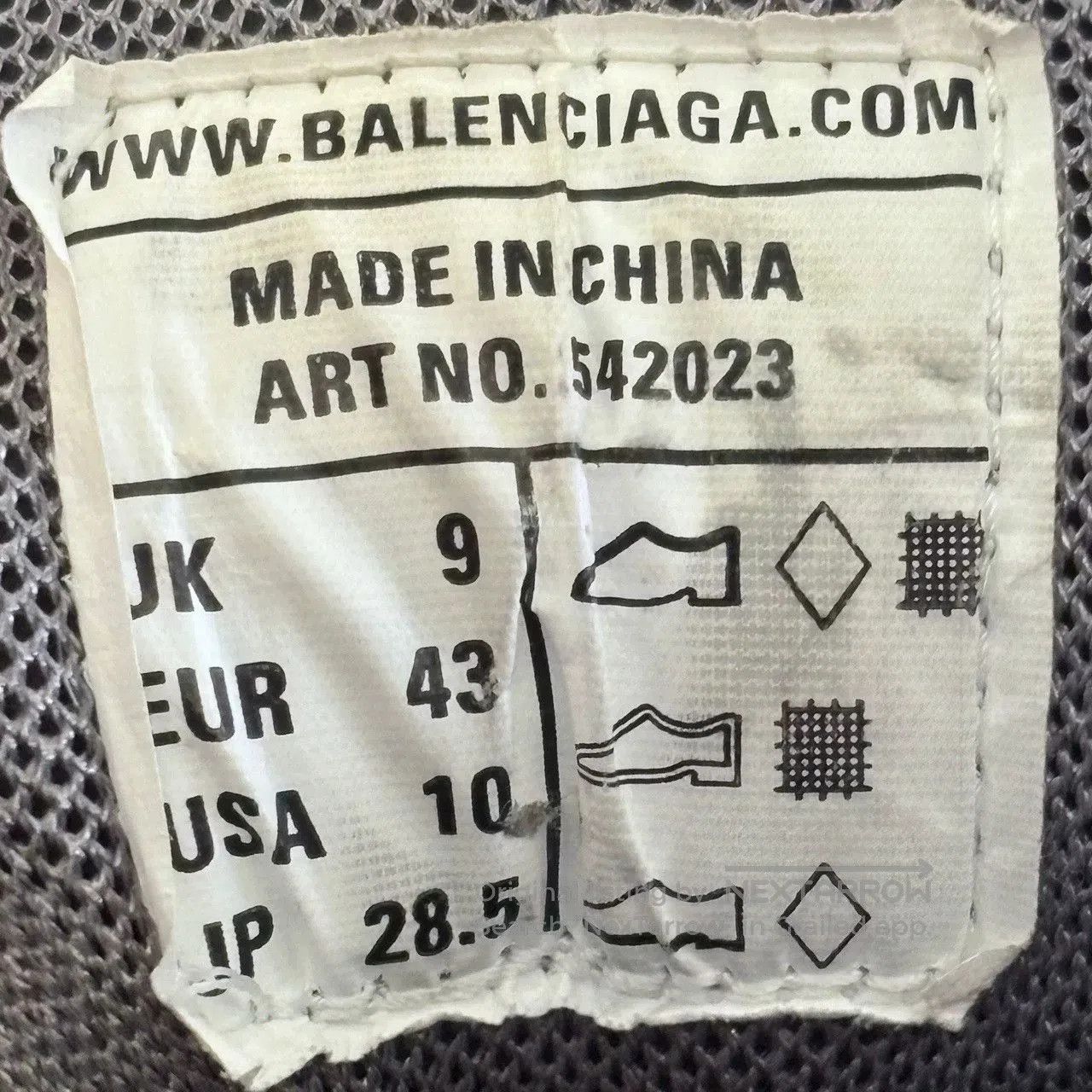 Balenciaga balenciaga track 1.0 sneaker deep gray. Size US 10 / EU 43 - 7 Thumbnail