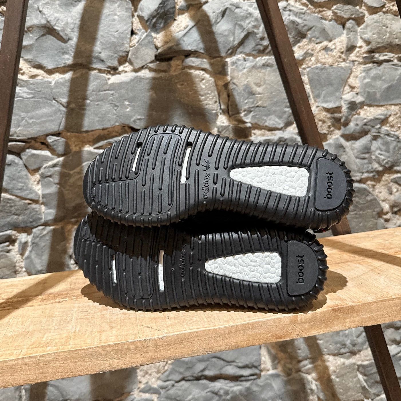 Adidas × Kanye West Adidas YEEZY Boost 350 2015 Pirate Black Low-top Sneakers Size US 9 / EU 42 - 6 Thumbnail