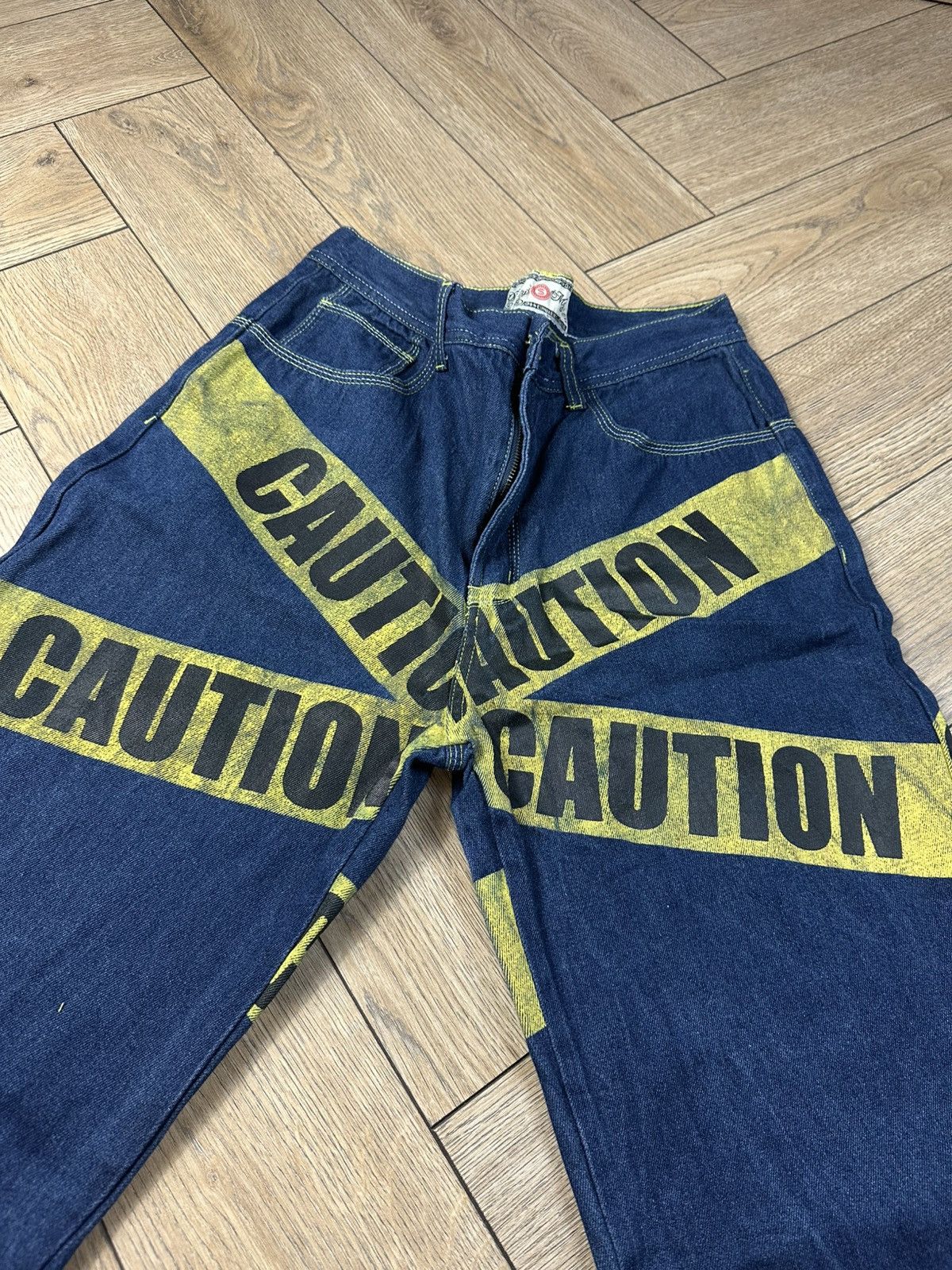 Japanese Brand × Vintage Vintage baggy jeans - Size US 36 / EU 52 - 2 Thumbnail