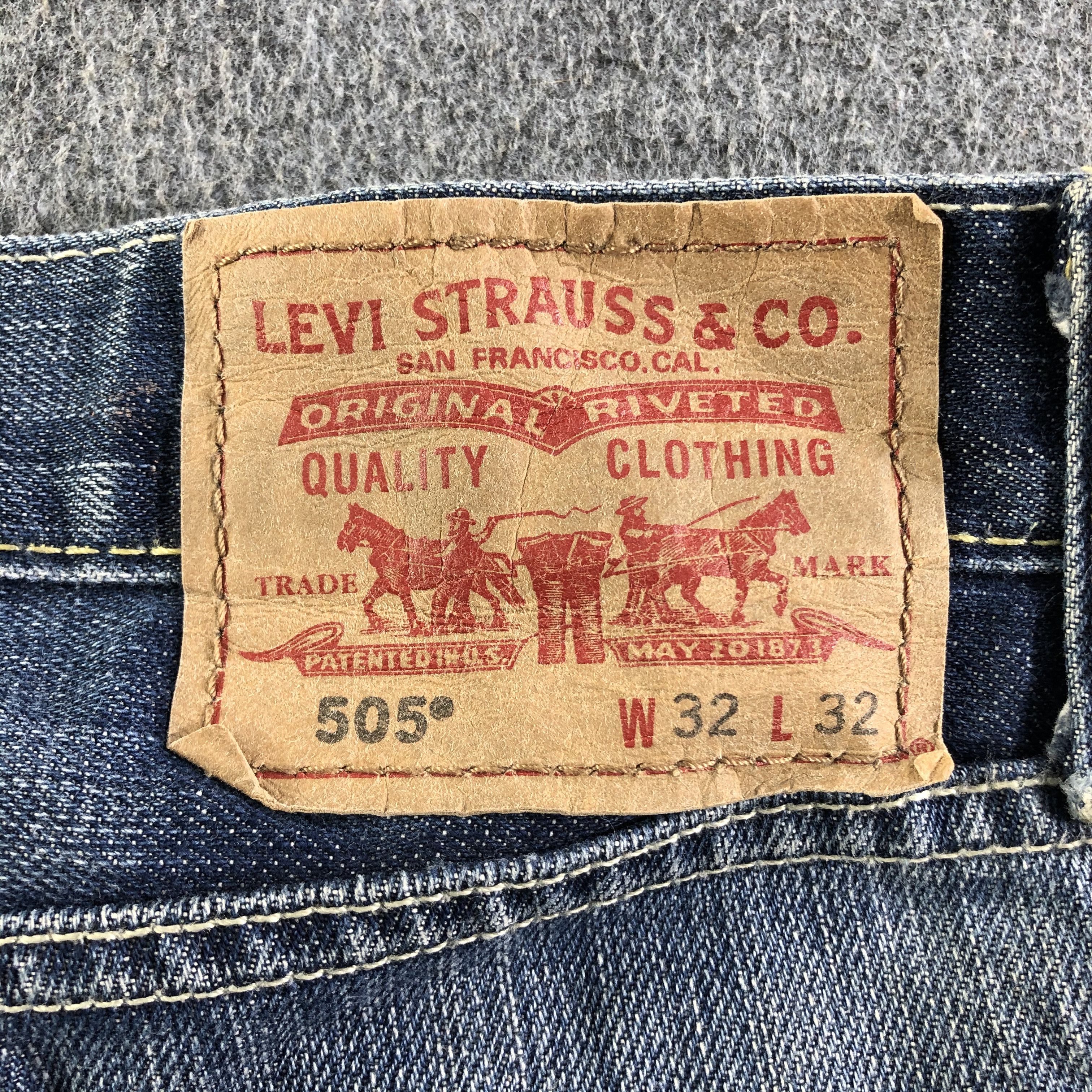 Levi's Vintage Levis 505 Jeans-J4483 Size US 33 - 5 Thumbnail