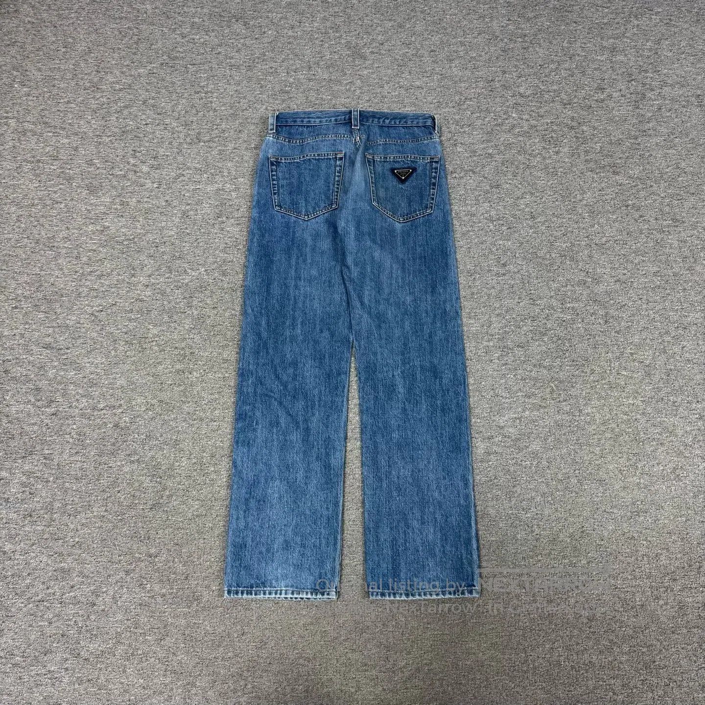 Prada Prada Triangle Logo Straight Jeans. Size US 30 / EU 46 - 1 Thumbnail