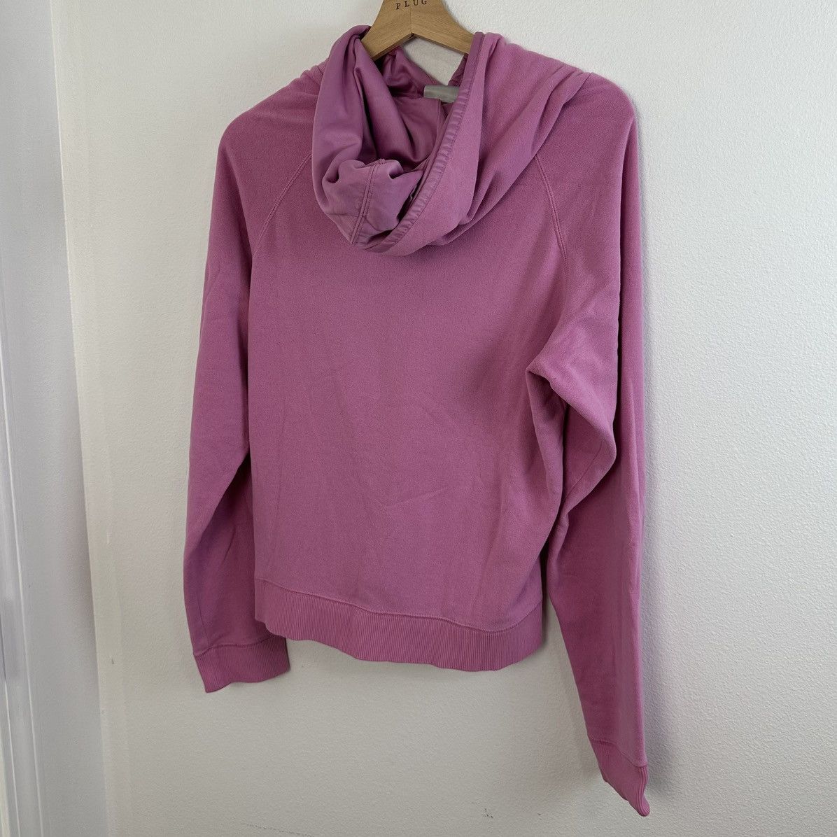 Nike × Vintage Vintage Nike Hoodie Sweatshirt Pink Satin Size L / US 10 / IT 46 - 3 Thumbnail