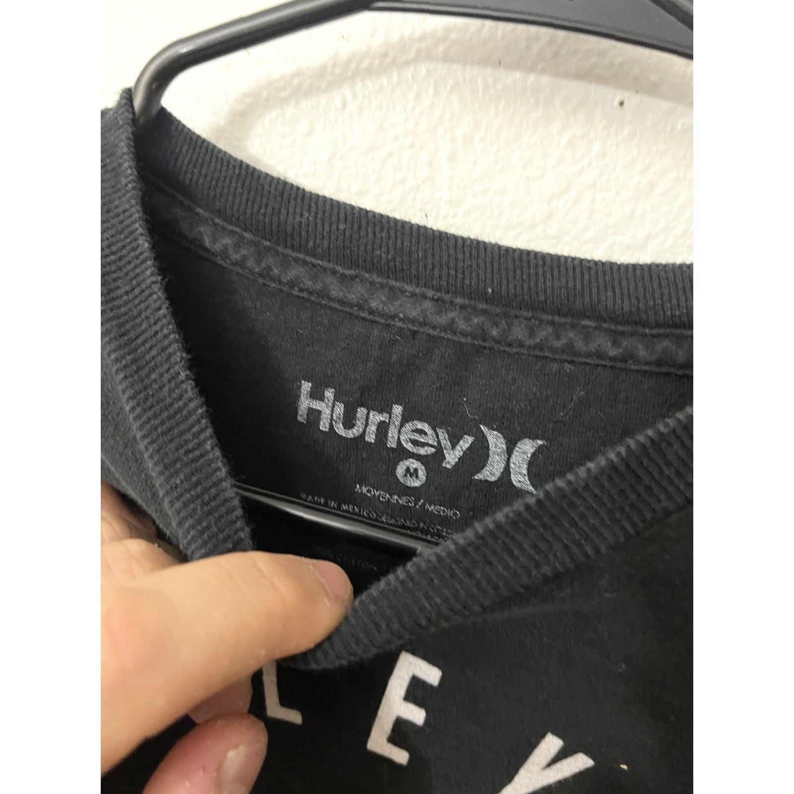 Hurley Hurley T-Shirt Men’s Short Sleeve Logo Tee Crew Neck Medium Black Cotton Vintage: No / 2010s / Regular Fit / Logo Size US M / EU 48-50 / 2 - 4 Thumbnail