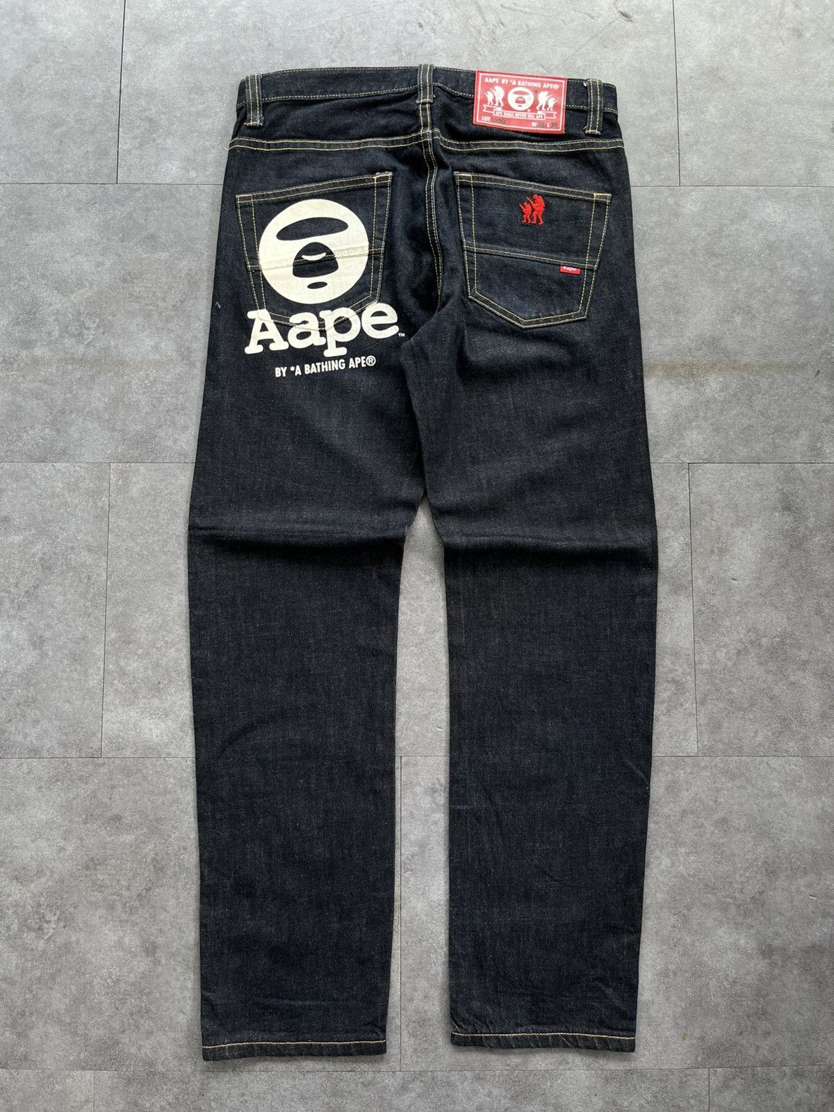 Aape Aape by A Bathing Ape Denim Size US 31 - 1 Thumbnail
